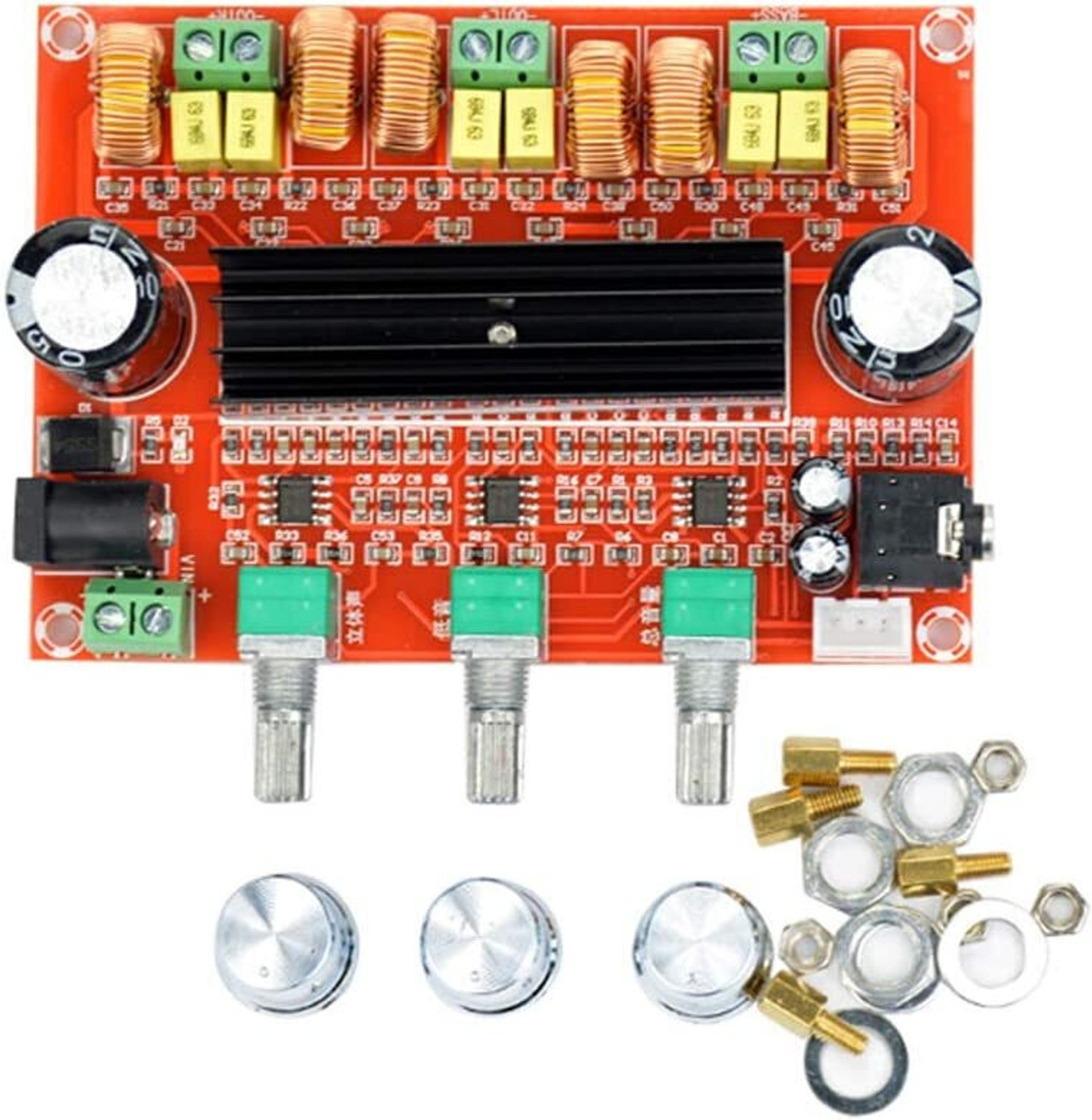 Image of HouseOfCommon PA3116D2 2 x 50W 21 Channel Digital Audio Power 100W Ampl -EHK1355 Electronic Components Electronic Hobby Kit