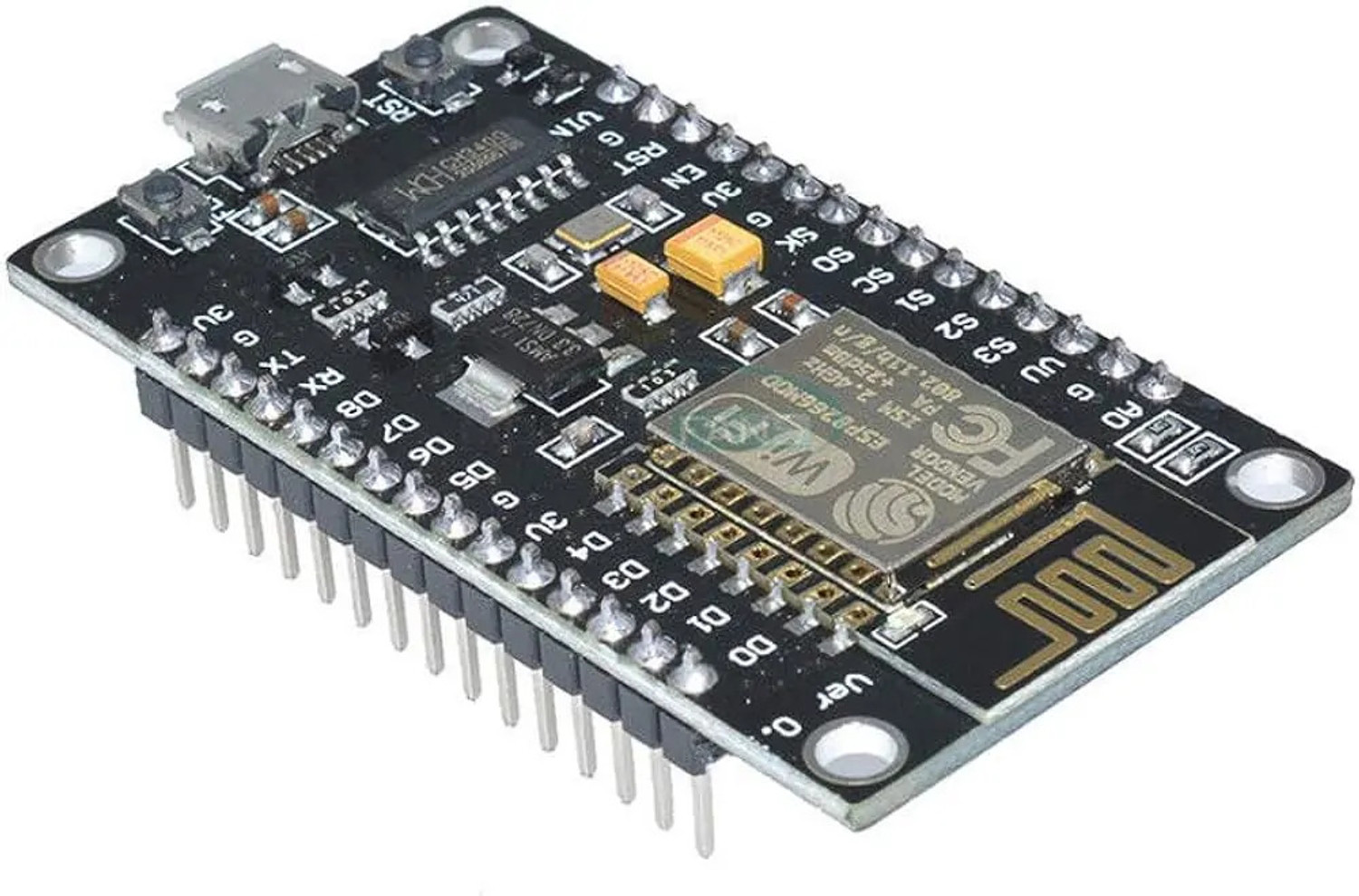 Image of ELECSYNERGY 346 NODEMCU - ESP8266 Wifi Development Board Micro Controller Board Electronic Hobby Kit