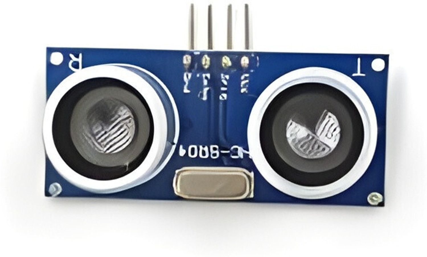 Image of R&D Kit HC-SR04 Ultrasonic Sensor Module for All Type of Devlopment Board Pack of 1 Electronic Components Electronic Hobby Kit