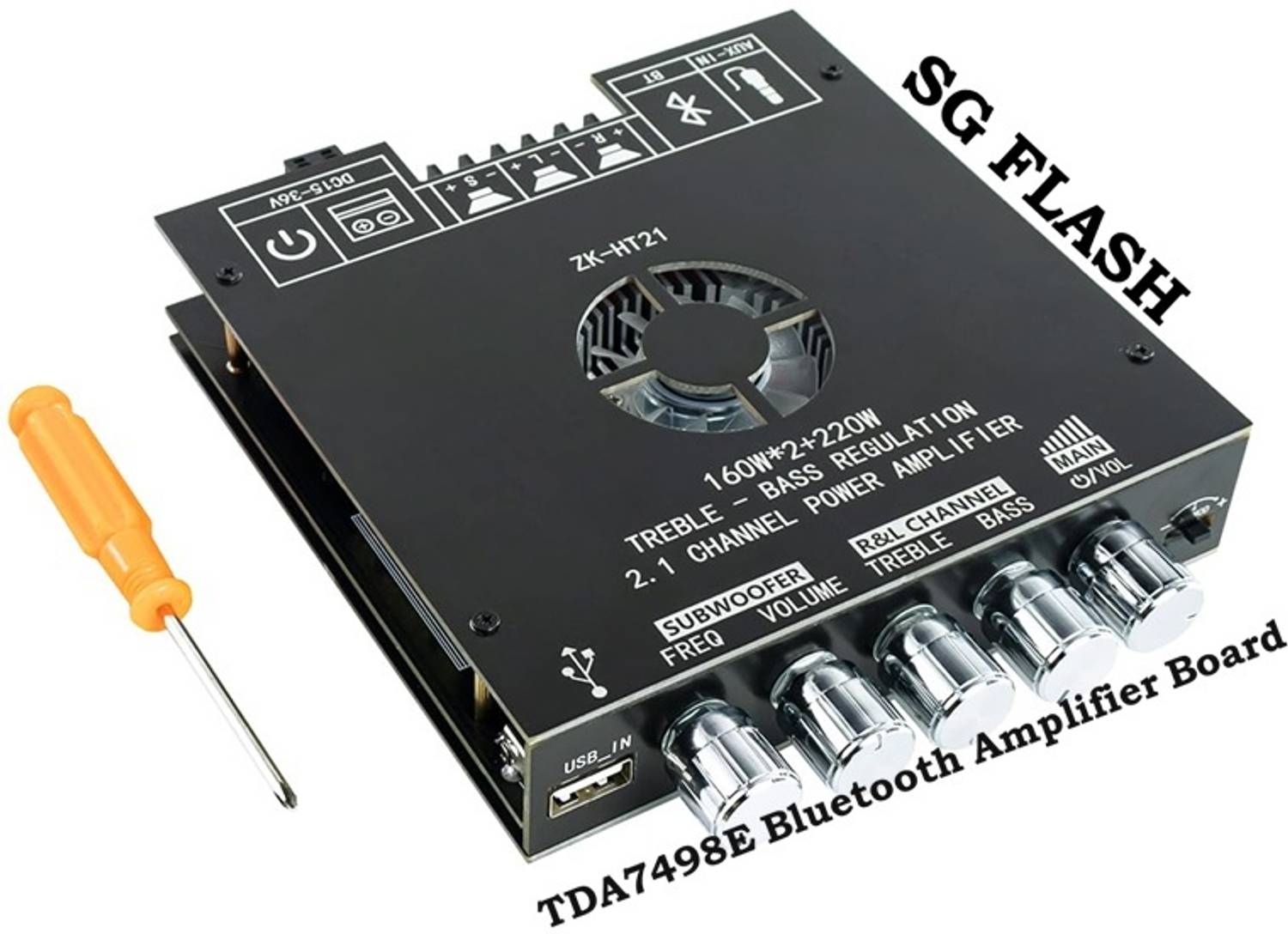 HouseOfCommon PREMIUM TDA7498E Bluetooth Amplifier - Image 1