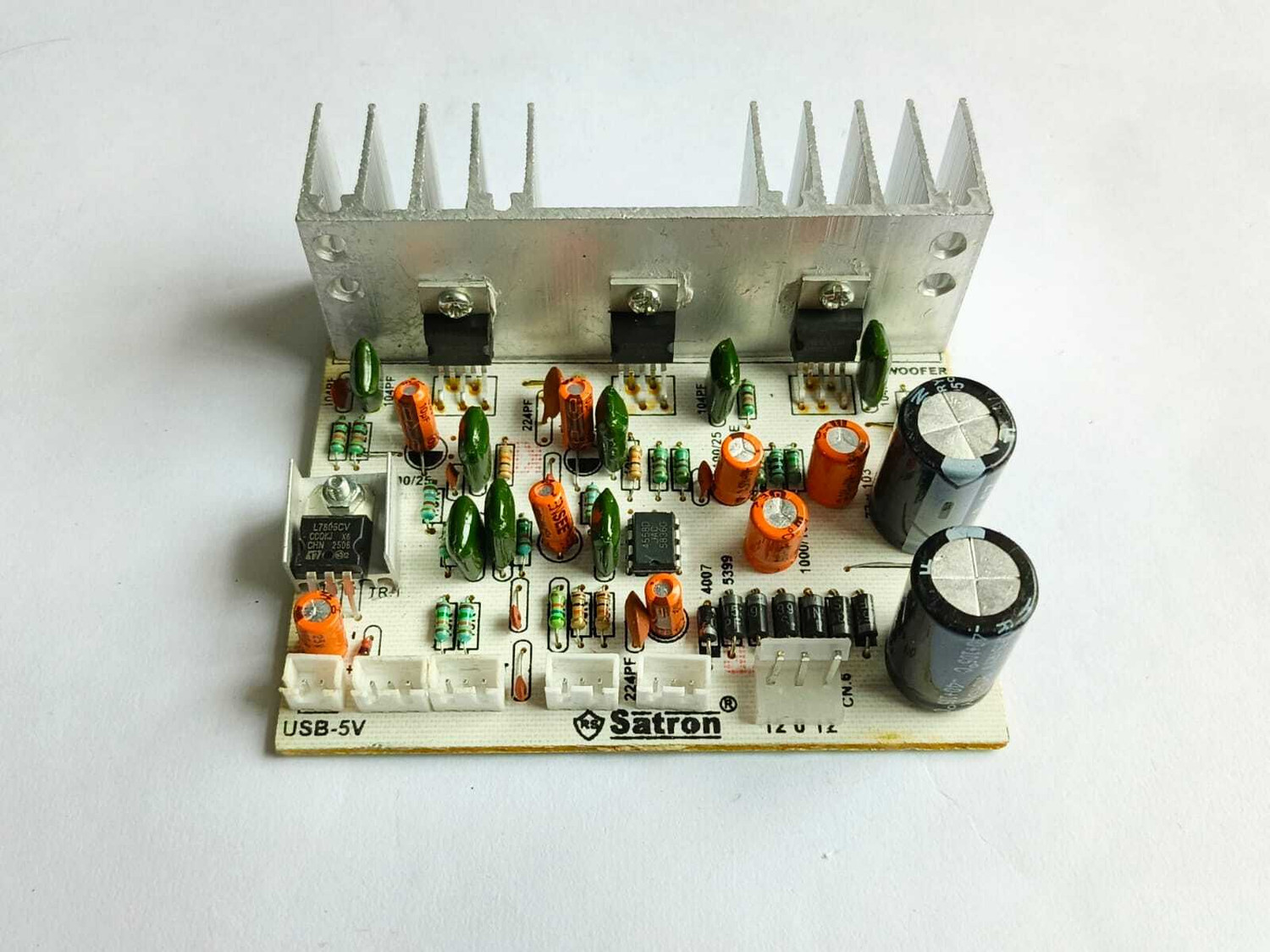 Image of RS SATRON 2050 home theater kit 2.1 Electronic Components Electronic Hobby Kit