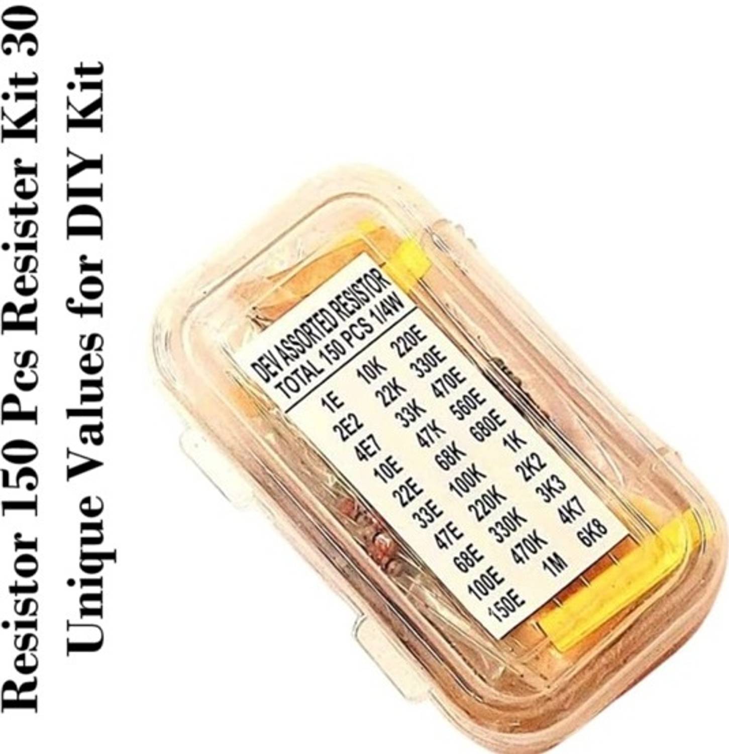 3REE QUALITY 150 Pcs Resister Kit 30 Unique Values for DIY Kit Electronic Components Electronic Hobby Kit