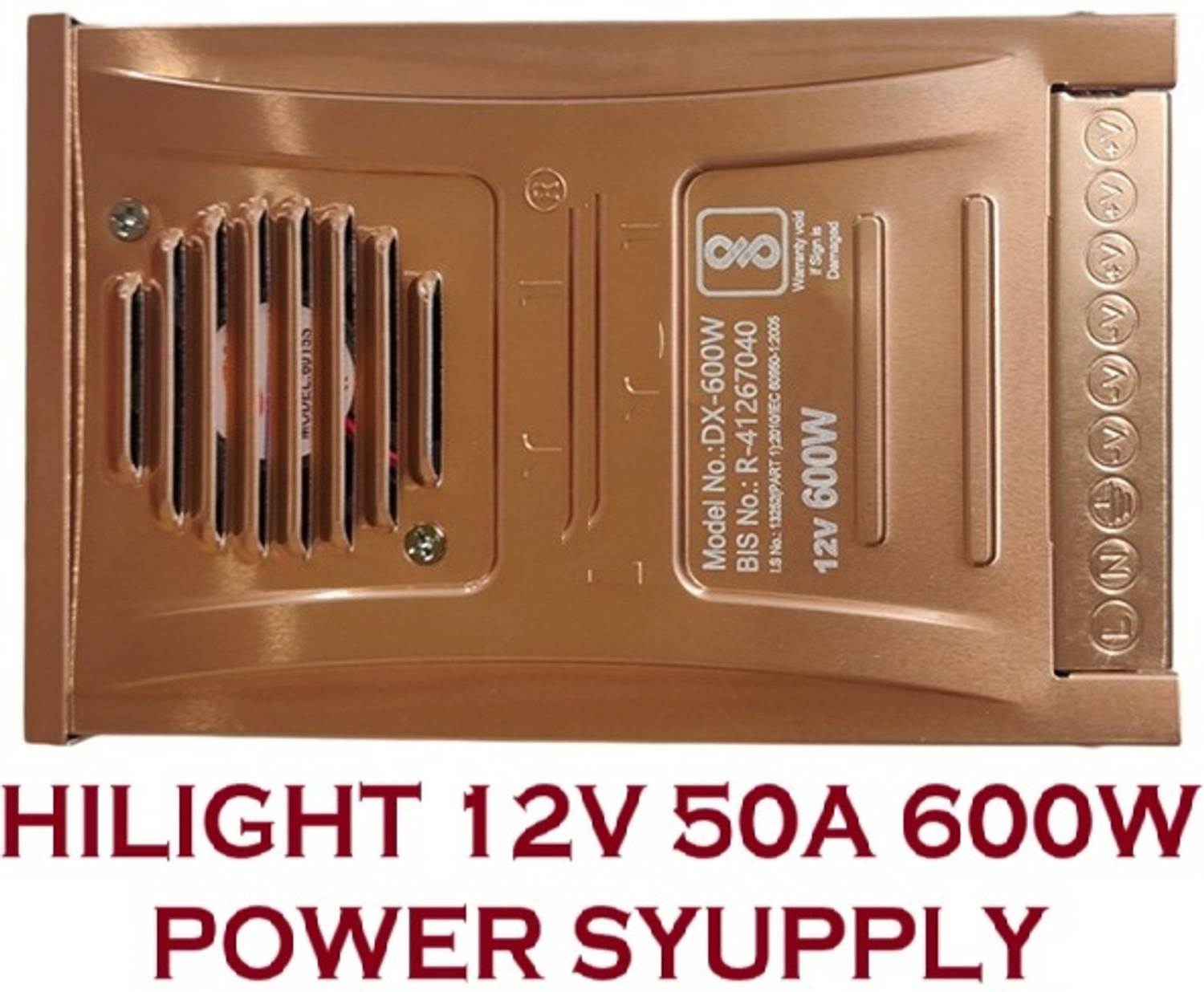 SG Flash 12V 50A 600W SMPS Power Supply - Image 1