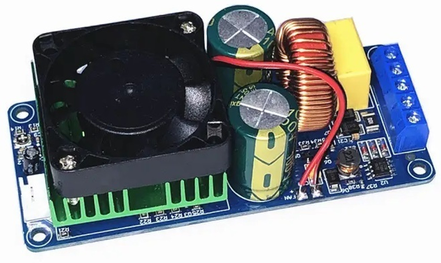 Image of SG Flash QUALITY Amplifier Board IRS2092S 500W Mono Channel Power Supply Electronic Hobby Kit
