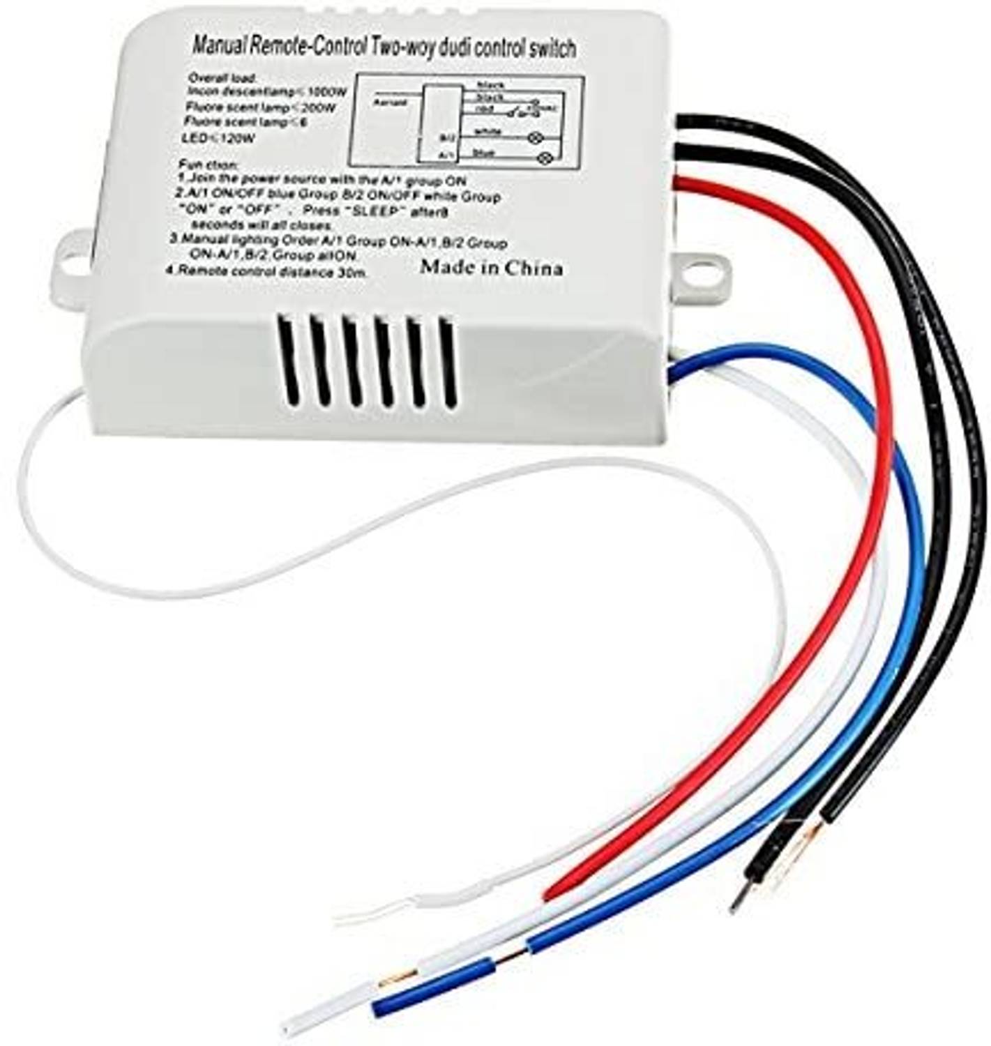 SG Flash Wireless Lamp Remote Control Switch - Image 5