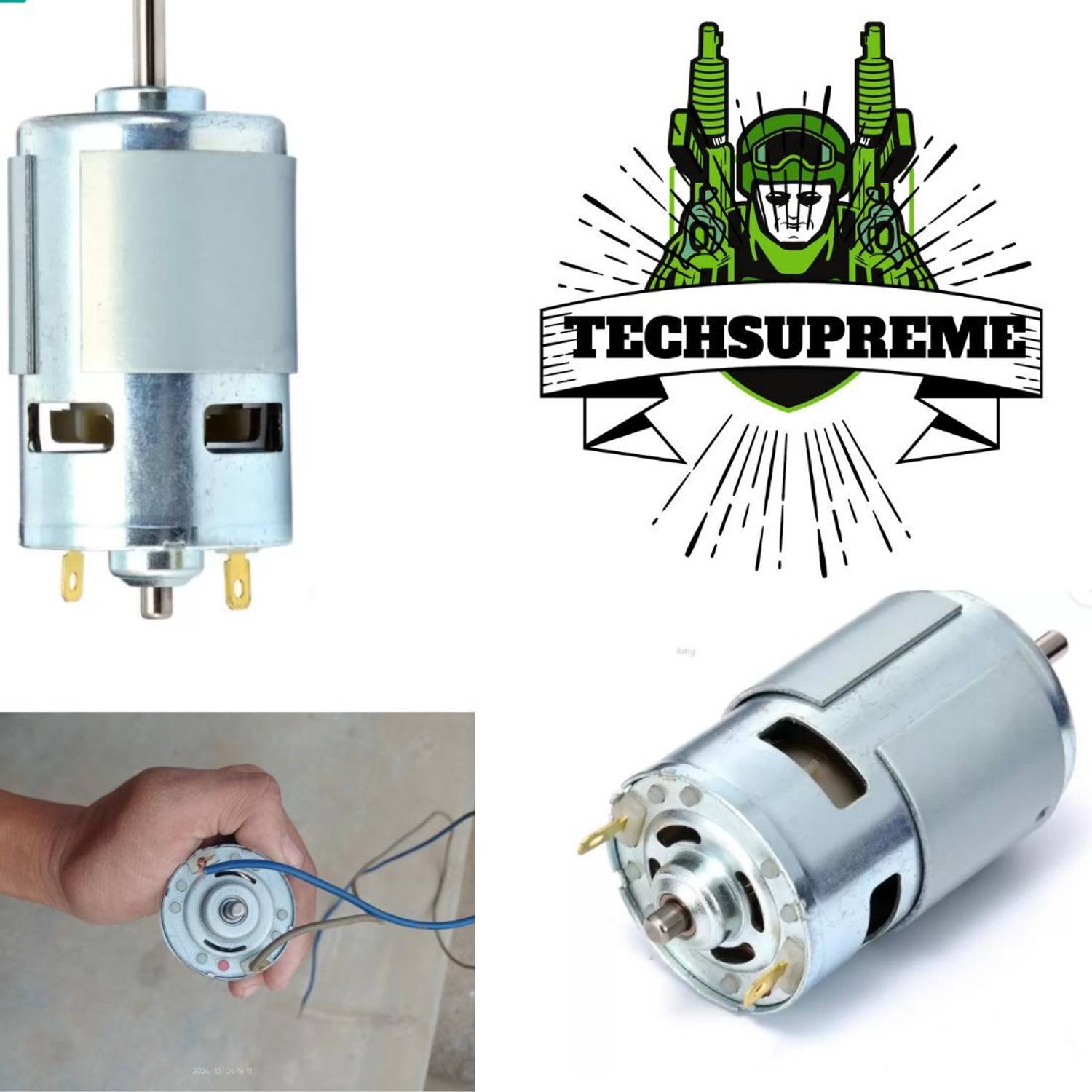 2*ル様 W1LD AZURE 7075 TechSupreme 12V-24V 10000-20000 RPM RS-775 Large Torque High Power