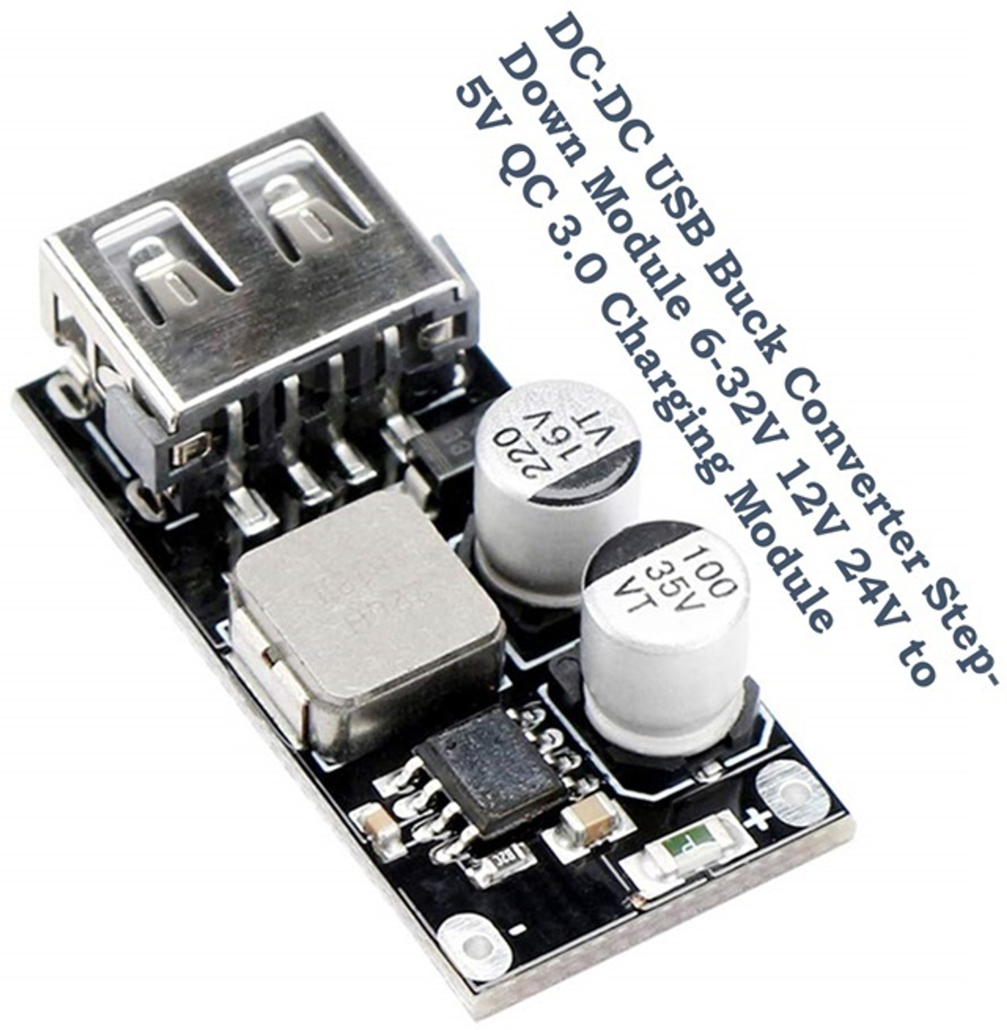 Image of SG Flash HIGH 1PCS 5V Car USB DC Step-down Module Mobile Phone Charging Board 12V24V to Electronic Components Electronic Hobby Kit