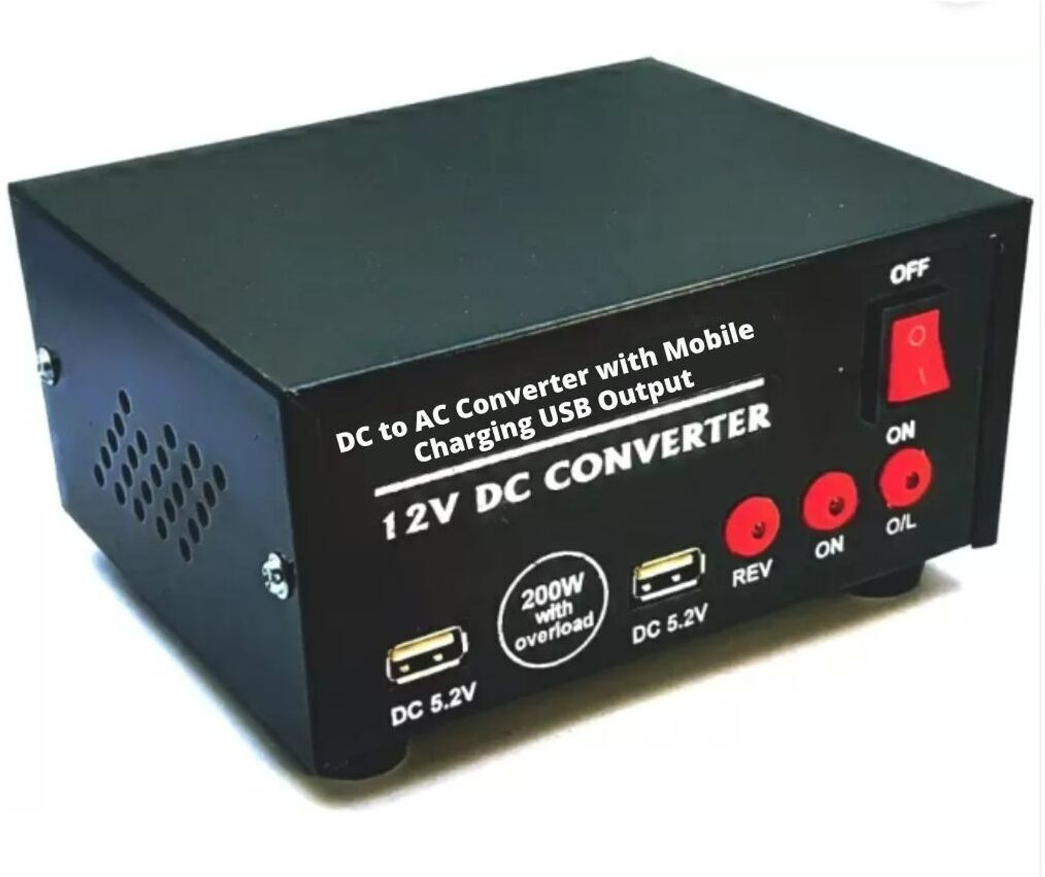 Image of Spire Converter 12v dc to ac inverter kit for SMPS, Lap Top, LED TV Electronic Solar and Fuel Cell Electronic Hobby Kit