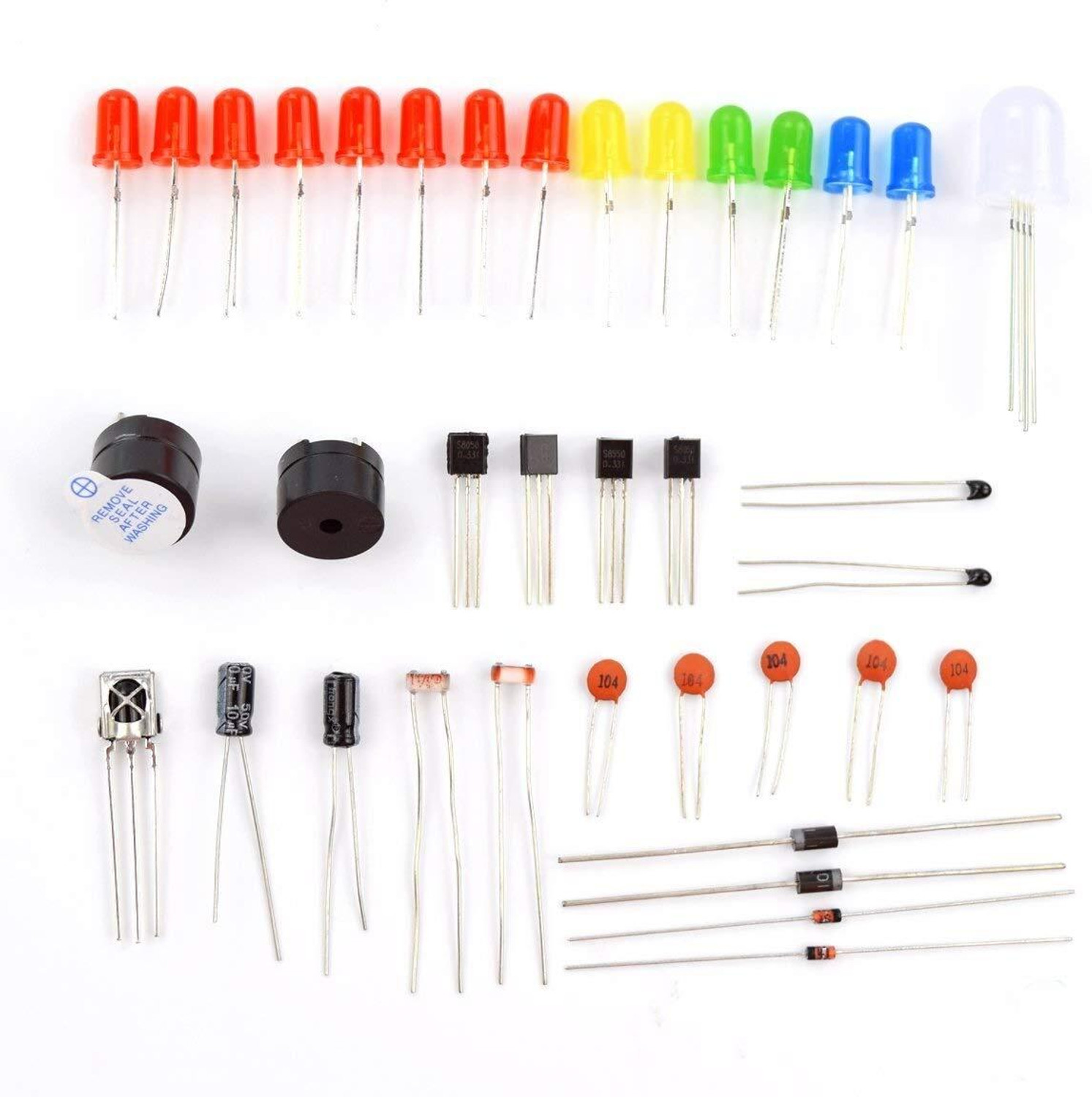 Image of Electrobot RFID Starter Kit for UNO R3, Servo, Joystick, Learning Kit with Guidebook Electronic Components Electronic Hobby Kit