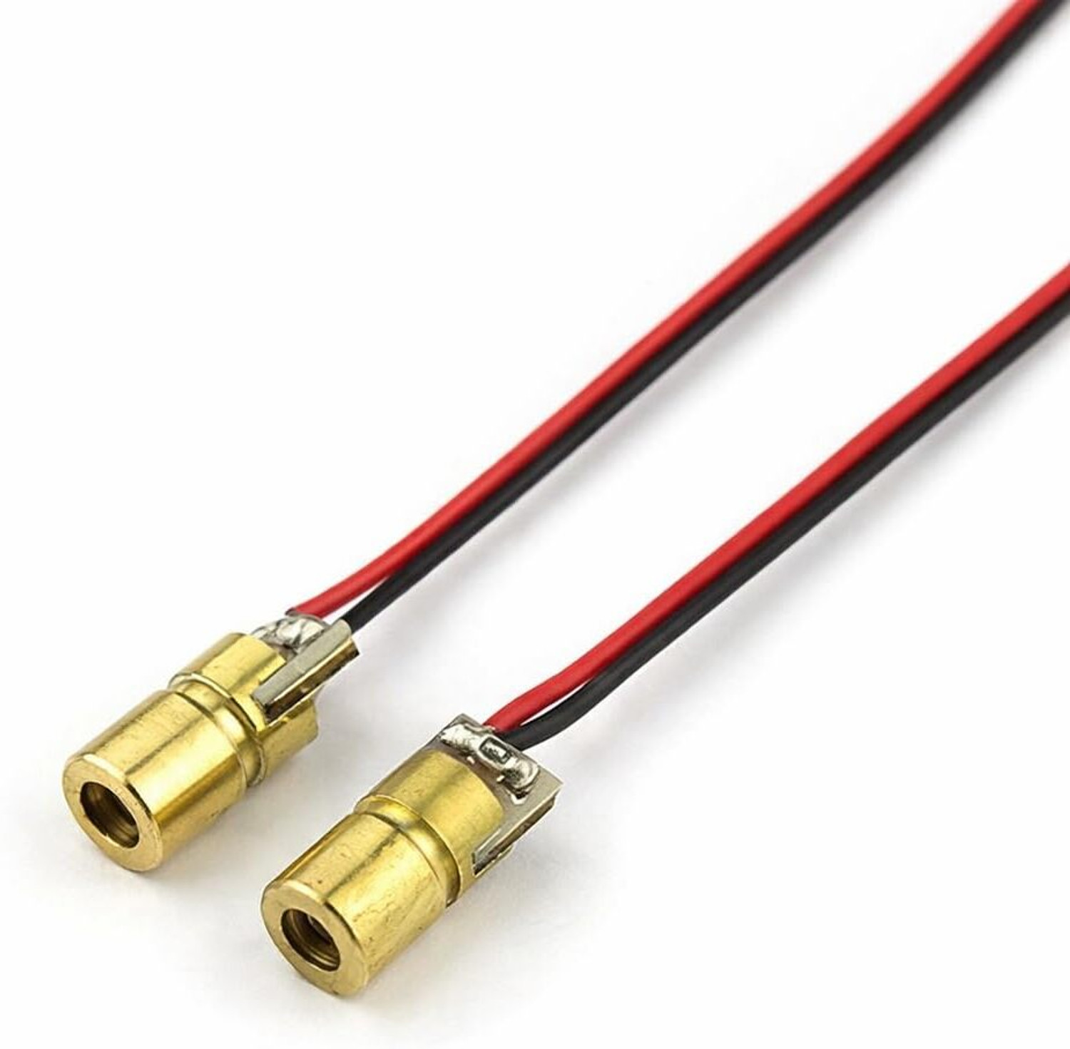 Image of Khyrud 5V 650nm 5mW Red Dot Laser Head Diode 6mm Transmitter Module for Arduino Light Electronic Hobby Kit