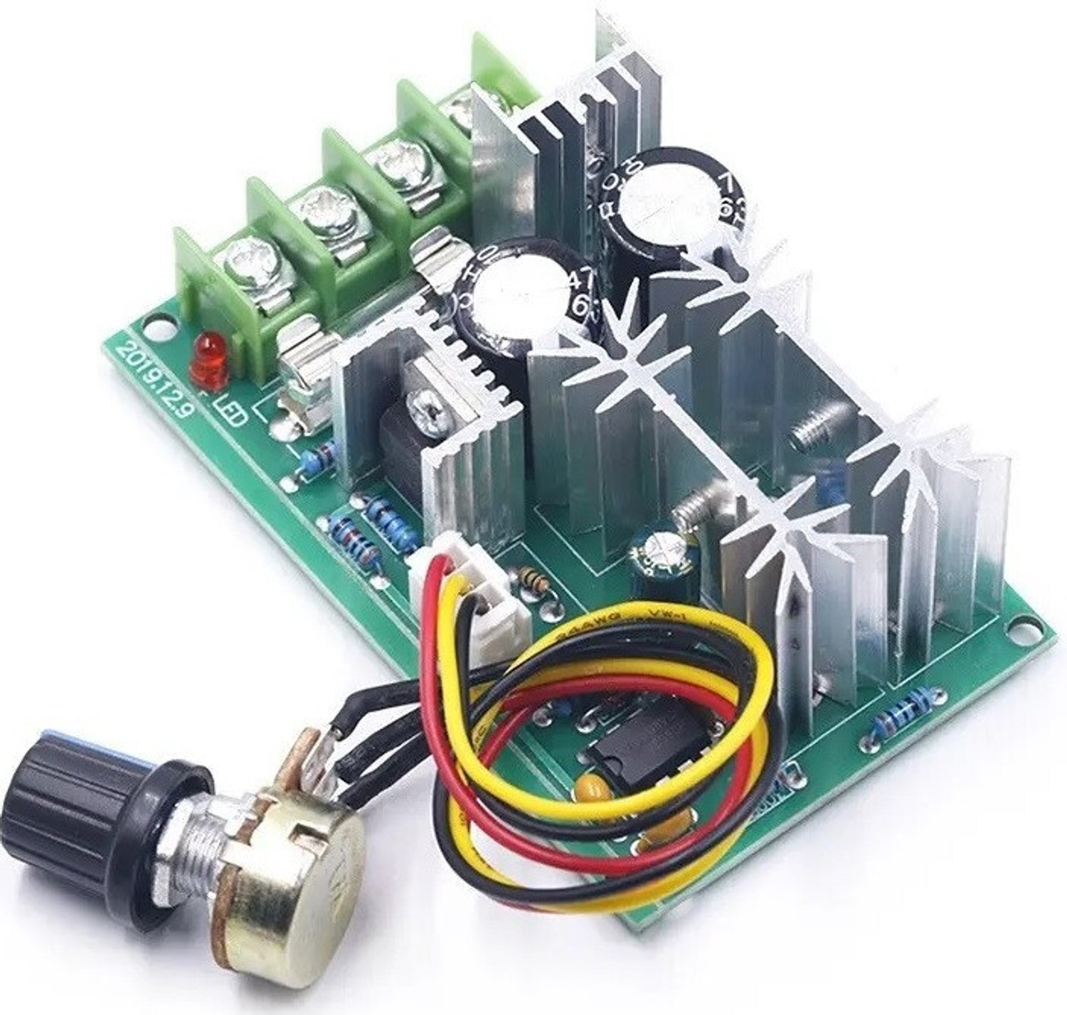 Image of HouseOfCommon DC10-60V 20A PWM Motor Speed Regulator Controller Switch Power Supply Electronic Hobby Kit