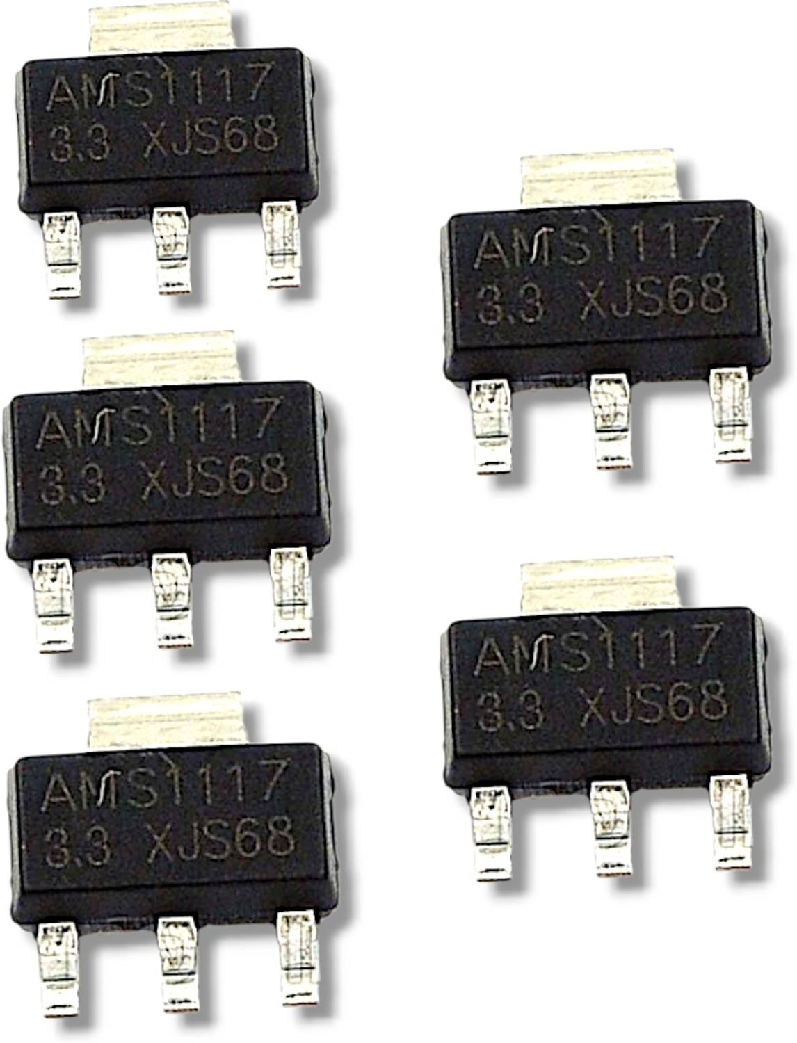 AVISRI (Pack of 5)AMS1117 1A Low Dropout Regulator IC Electronic Components Electronic Hobby Kit