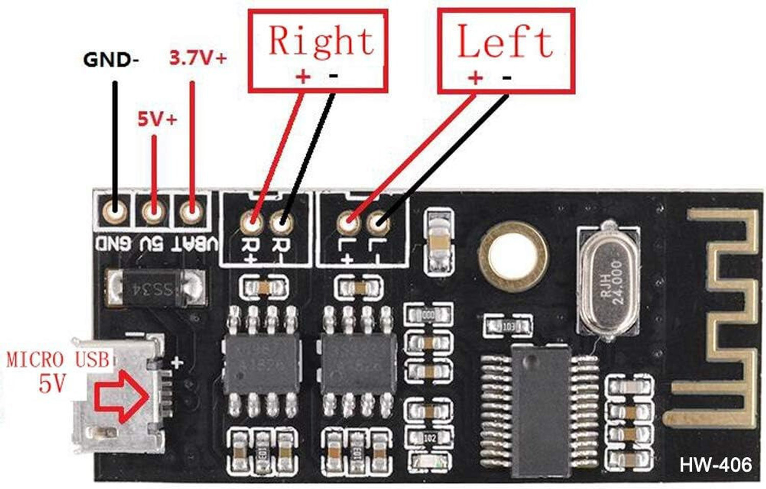 Image of HouseOfCommon PREMIUM QUALITY M38 BLT 20M 4.2 5.0 MP3 Bluetooth Audio Board Module Electronic Components Electronic Hobby Kit