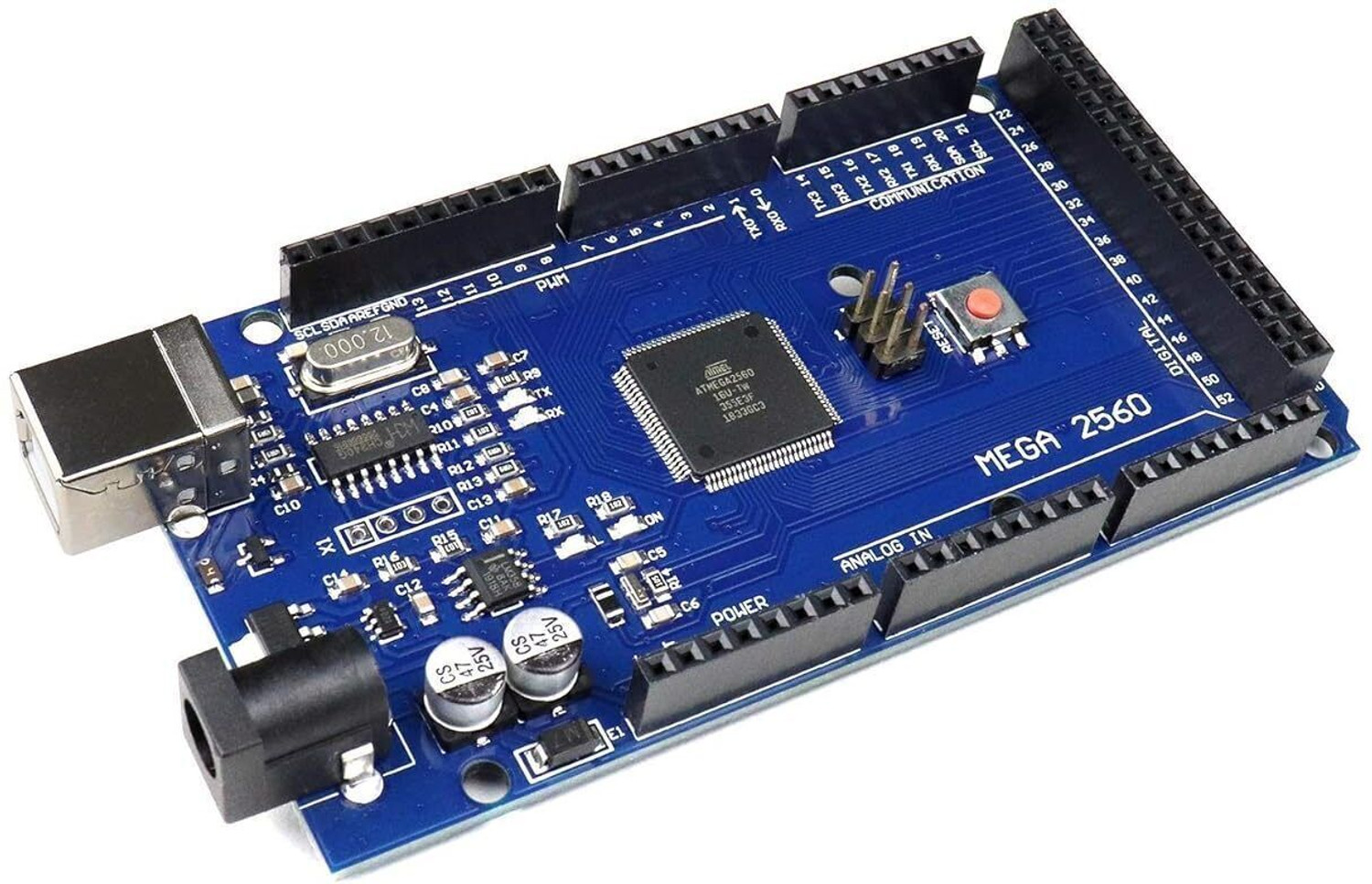 SNet Arduino Mega 2560 ATmega2560 MCU Rev3 Arduino Mega 2560 R3 Board ...