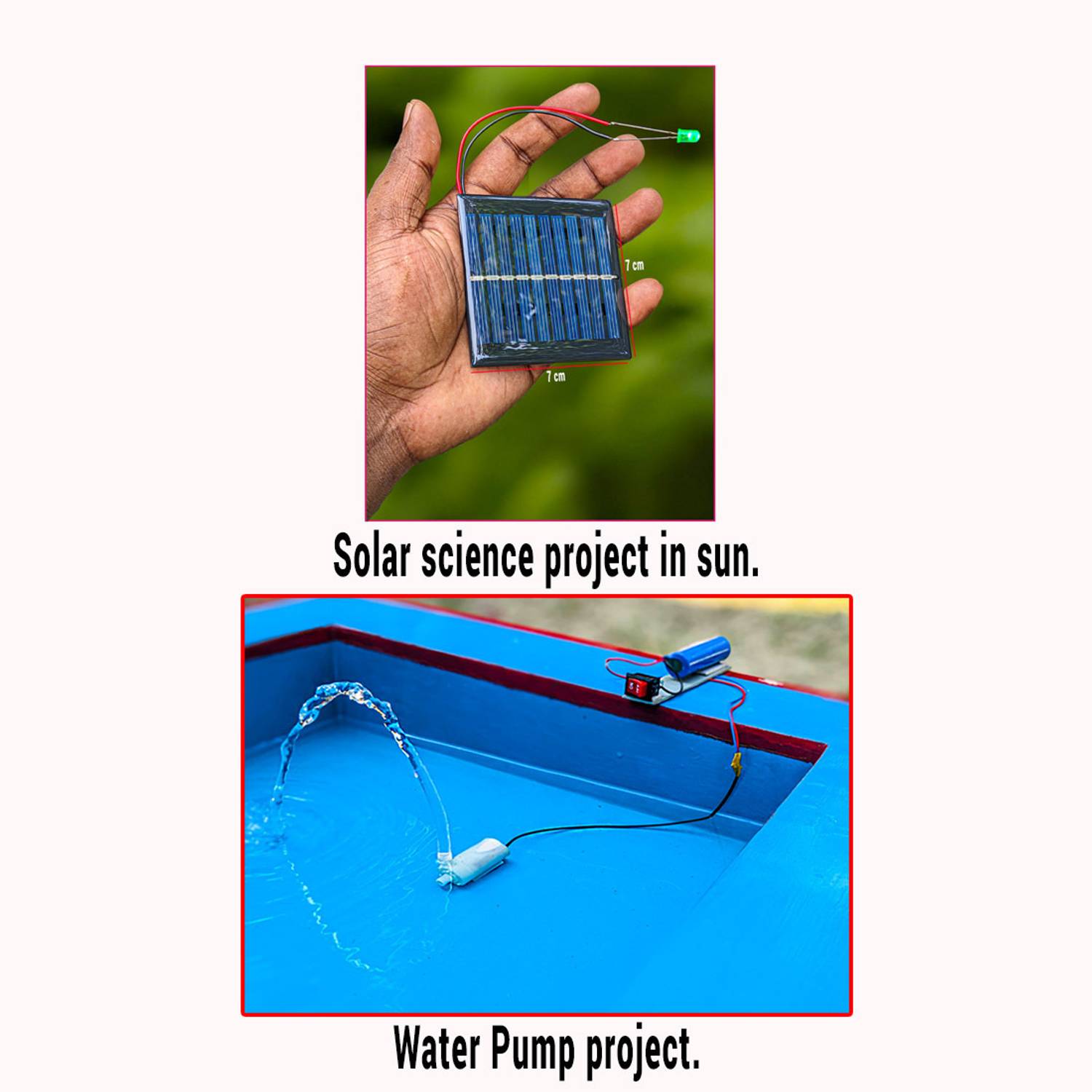 KLVXKEN Mini Solar, Water Pump, 3.7v Battery, 4v LED & Other Electronic Kit  For Student Electronic Components Electronic Hobby Kit Price in India - Buy  KLVXKEN Mini Solar, Water Pump, 3.7v Battery, 4v LED & Other Electronic Kit  For Student Electronic ...