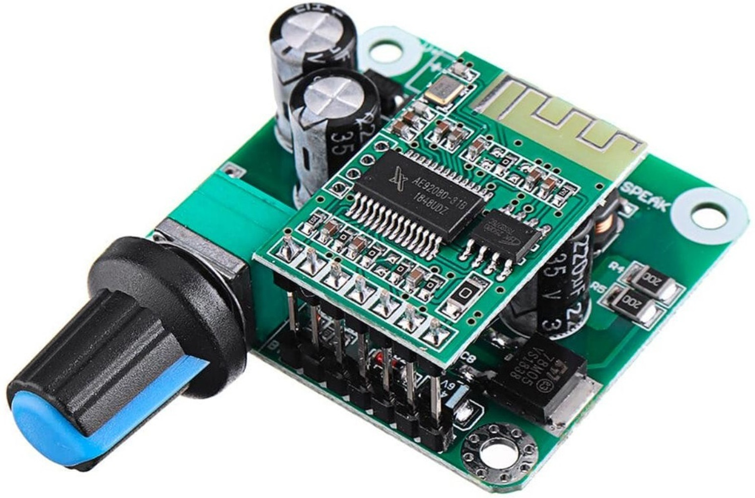Image of SG Flash SG TPA3110 15Wx2 Digital Amplifier Board Audio Stereo Bluetooth 4.2 Output Electronic Components Electronic Hobby Kit