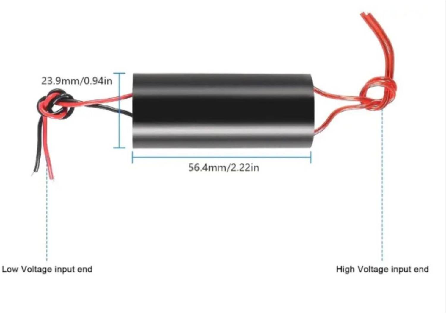 TechSupreme DC 3.7-7.4V to 400KV Boost Step Up Power Module - Image 4