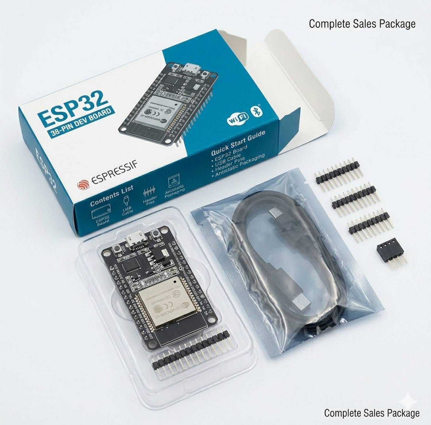 ESP32 Development Board with WiFi and Bluetooth - Image 4