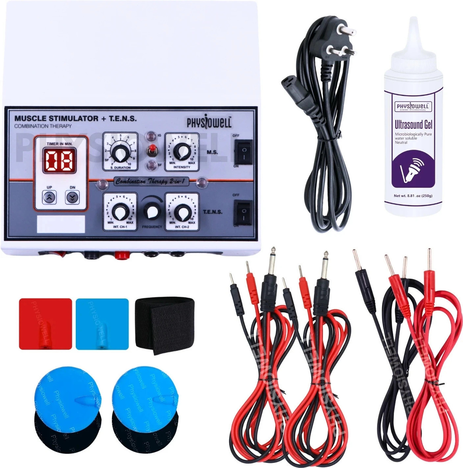 Image of Physiowell Physiotherapy MINI Combi TENS MS Muscle Stimulator for Pain Relief pain Relief Management Electrotherapy Device