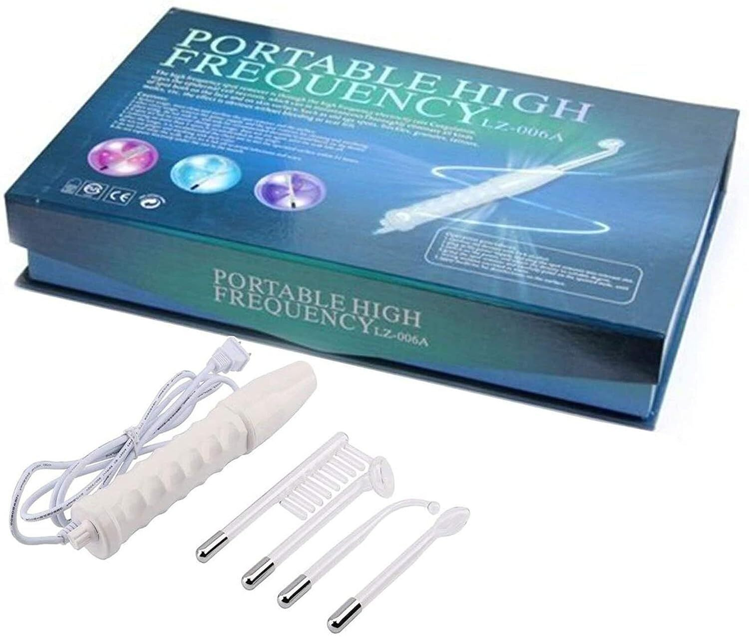 Image of Patly Frequency Machine Electric Therapy Device, Portable Electrotherapy Comb Device Facial Machine Electrotherapy Device