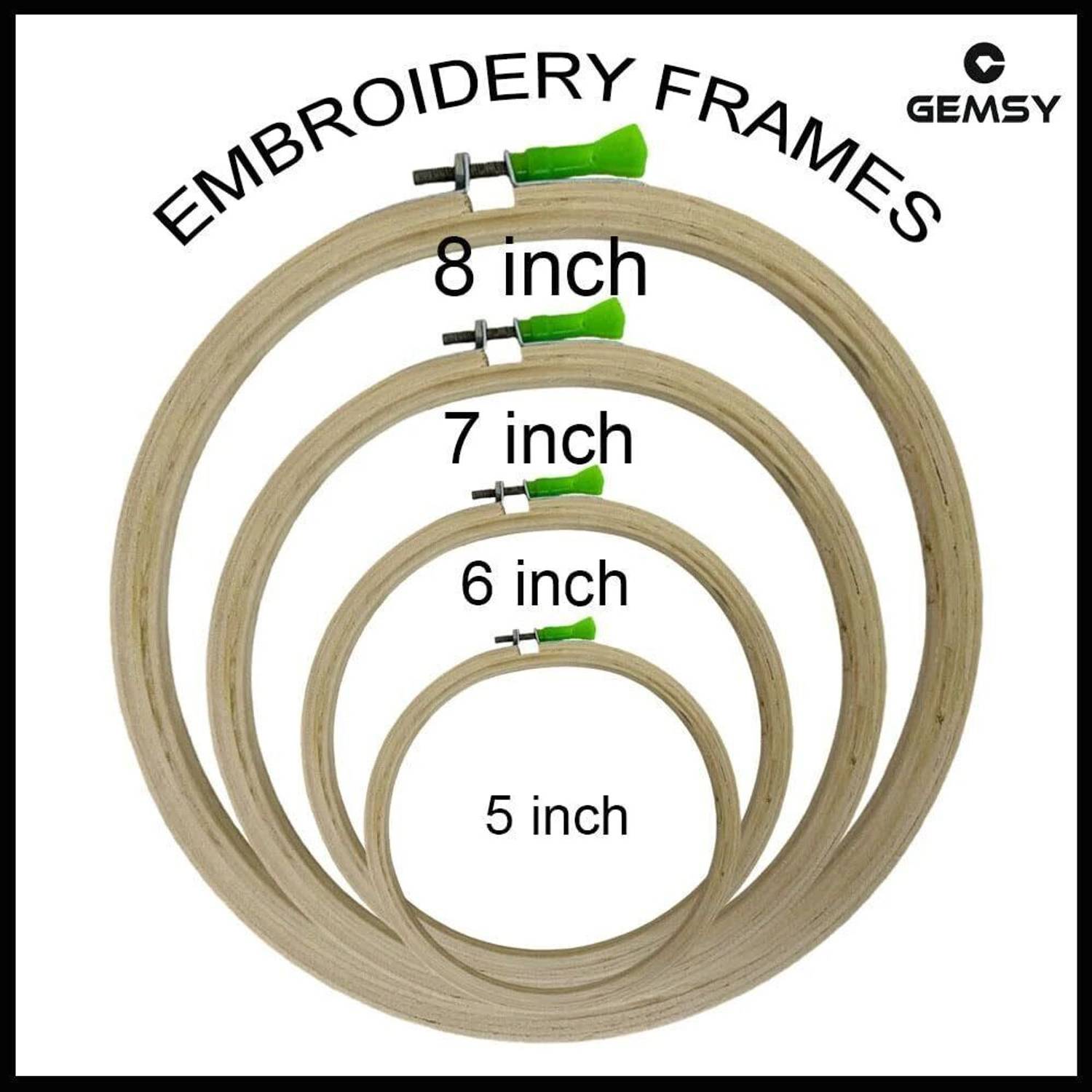 Gemsy Embroidery Kit for Beginners Pack of 108 - Image 2
