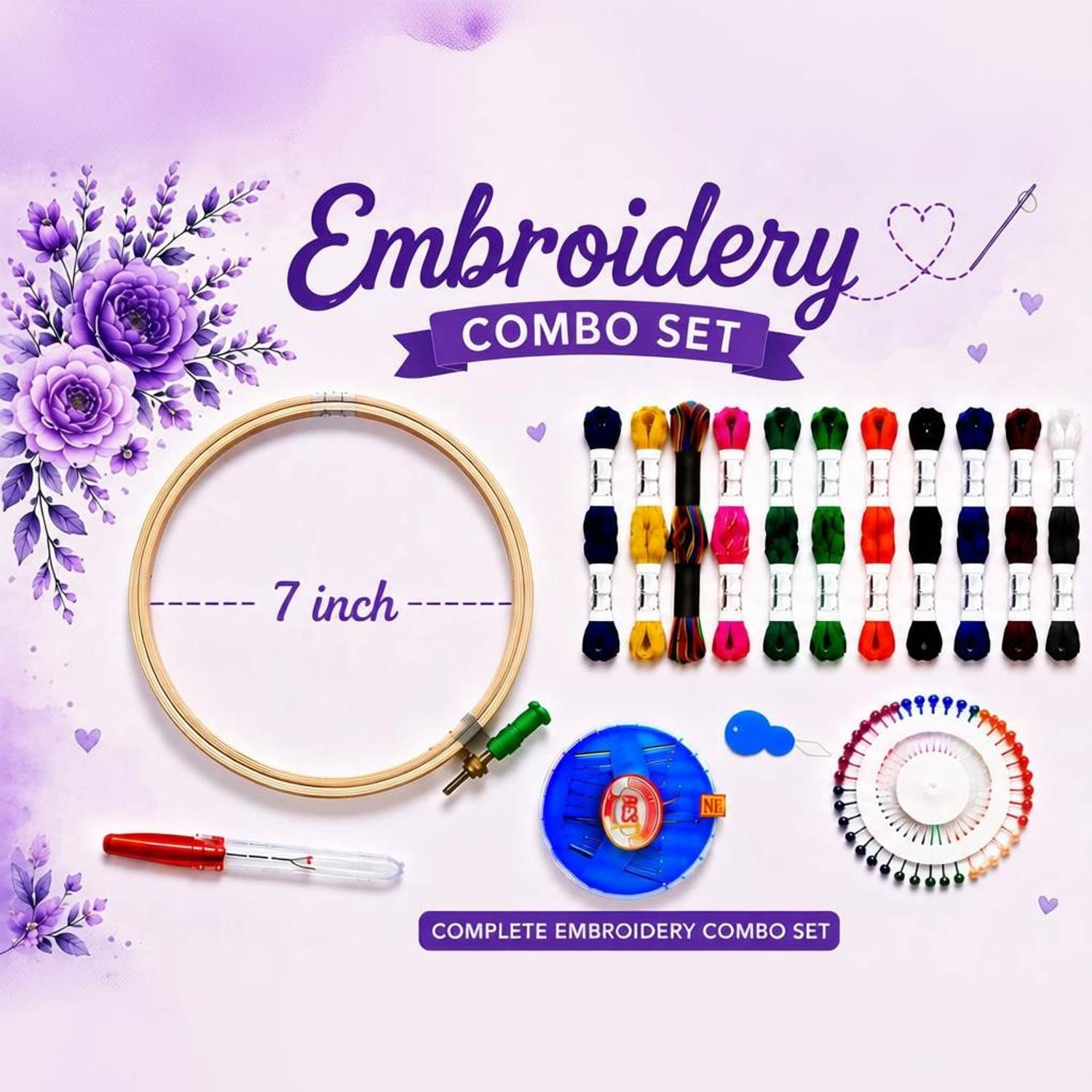 AHVC EM_07_03 Embroidery Hoop