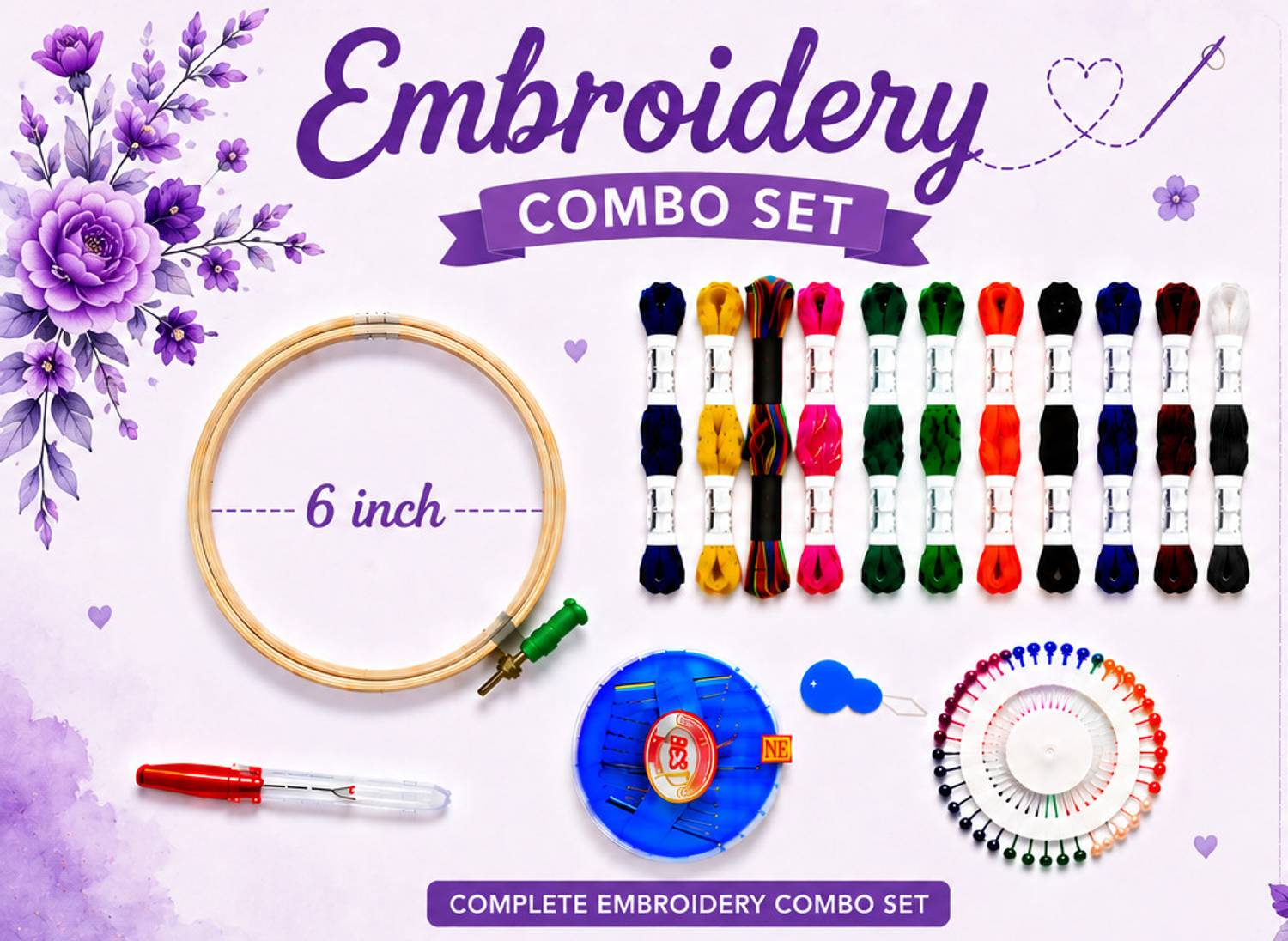 AHVC EM_6_03 Embroidery Hoop
