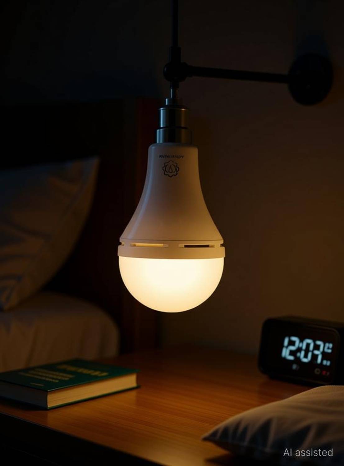 Alfa Bright High Lumen 12W LED Emergency Bulb for Brightness in Blackouts 4 hrs Bulb Emergency Light