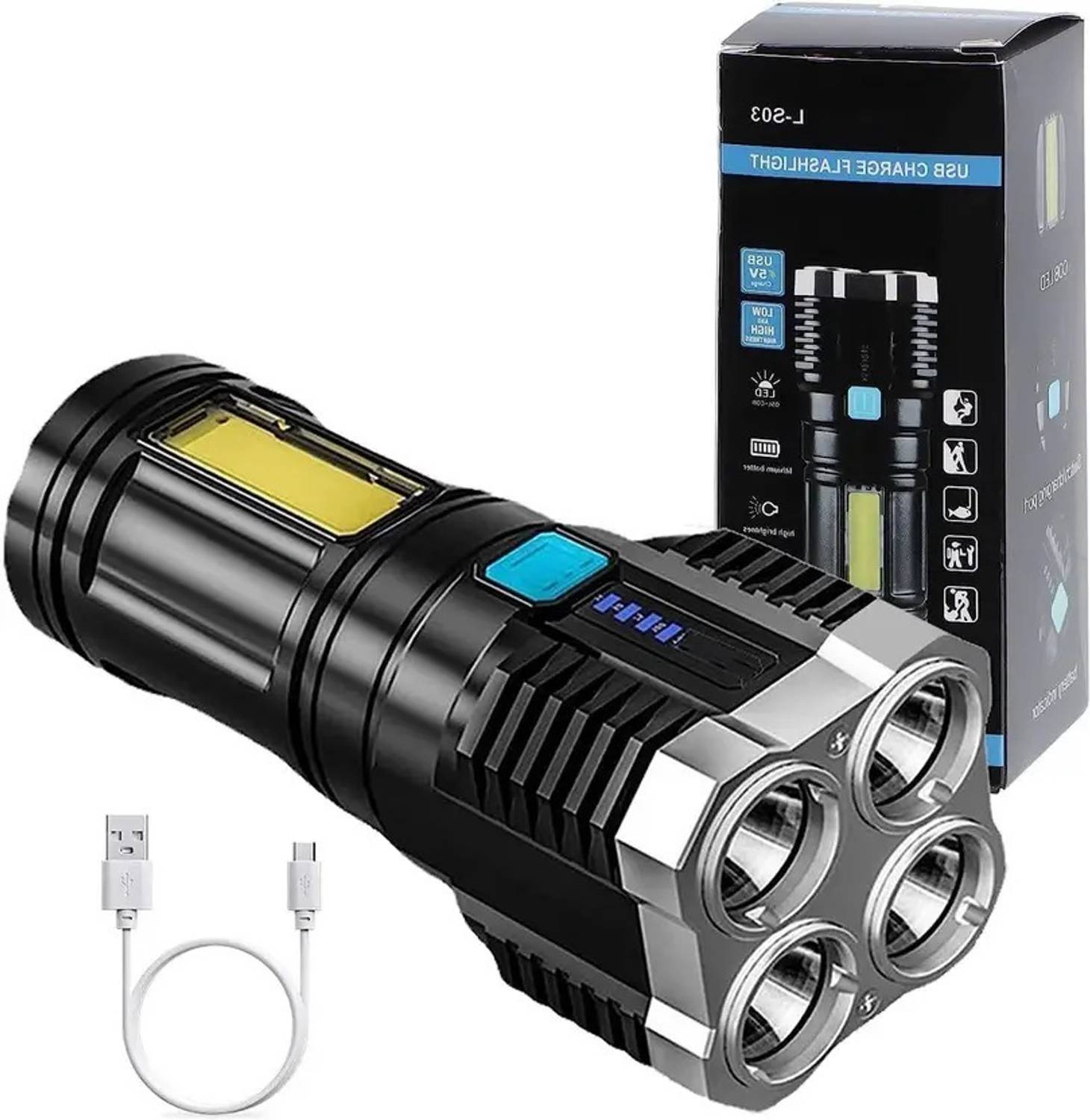 subton Superbright 4 Led Torch Torch