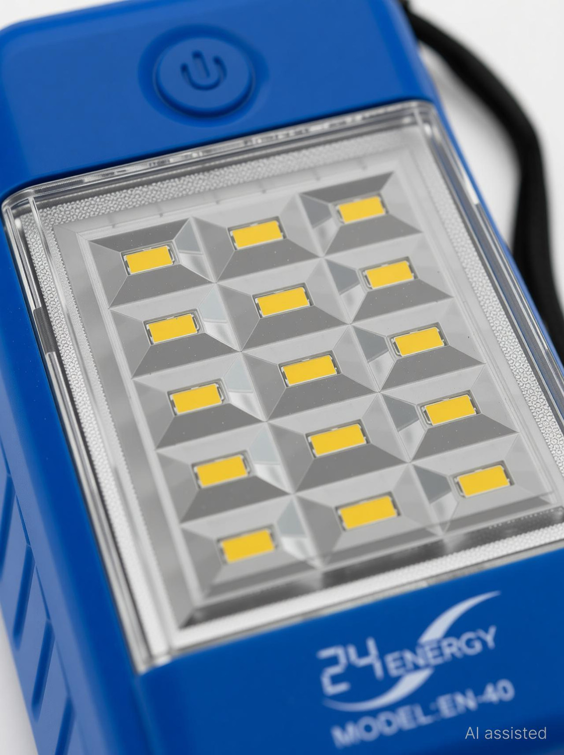 Image of 24 ENERGY USB Mobile Power Bank Cum 21 LED Rechargeable Solar 5 hrs Lantern Emergency Light