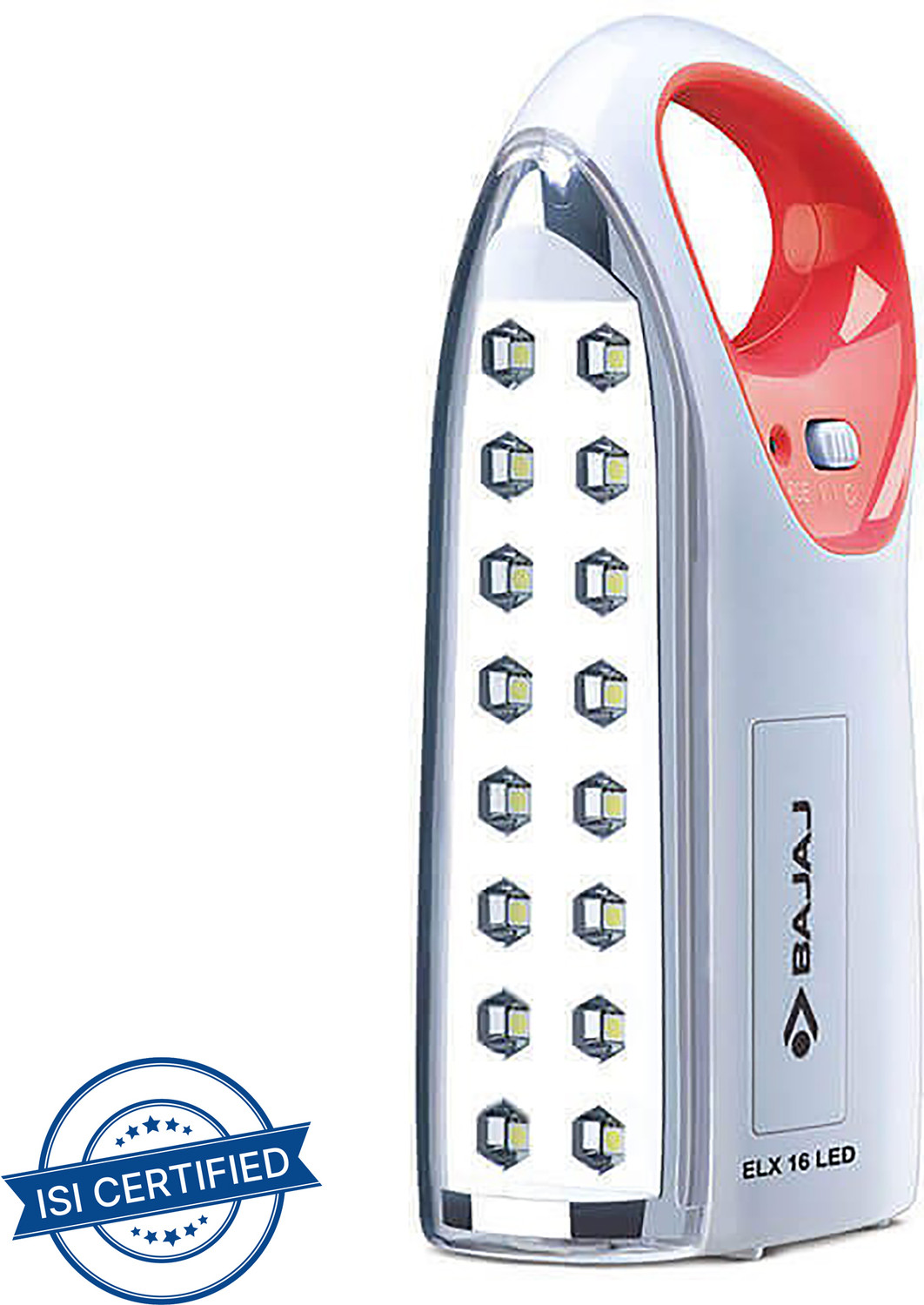 Image of BAJAJ ELX 16 LED RED 13 hrs Lantern Emergency Light