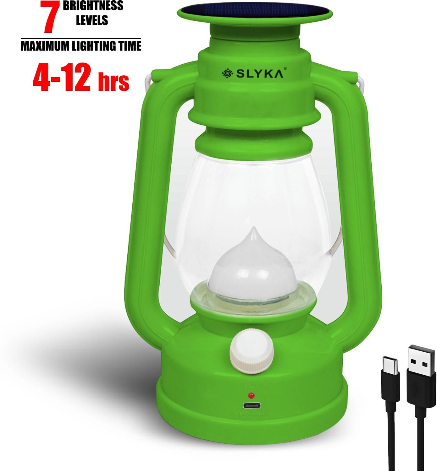 【新品未使用・希少】1/f LANTERN (SK) et.moku SLYKA Rechargeable Solar with 1st Step Night Lamp 4 hrs Lantern