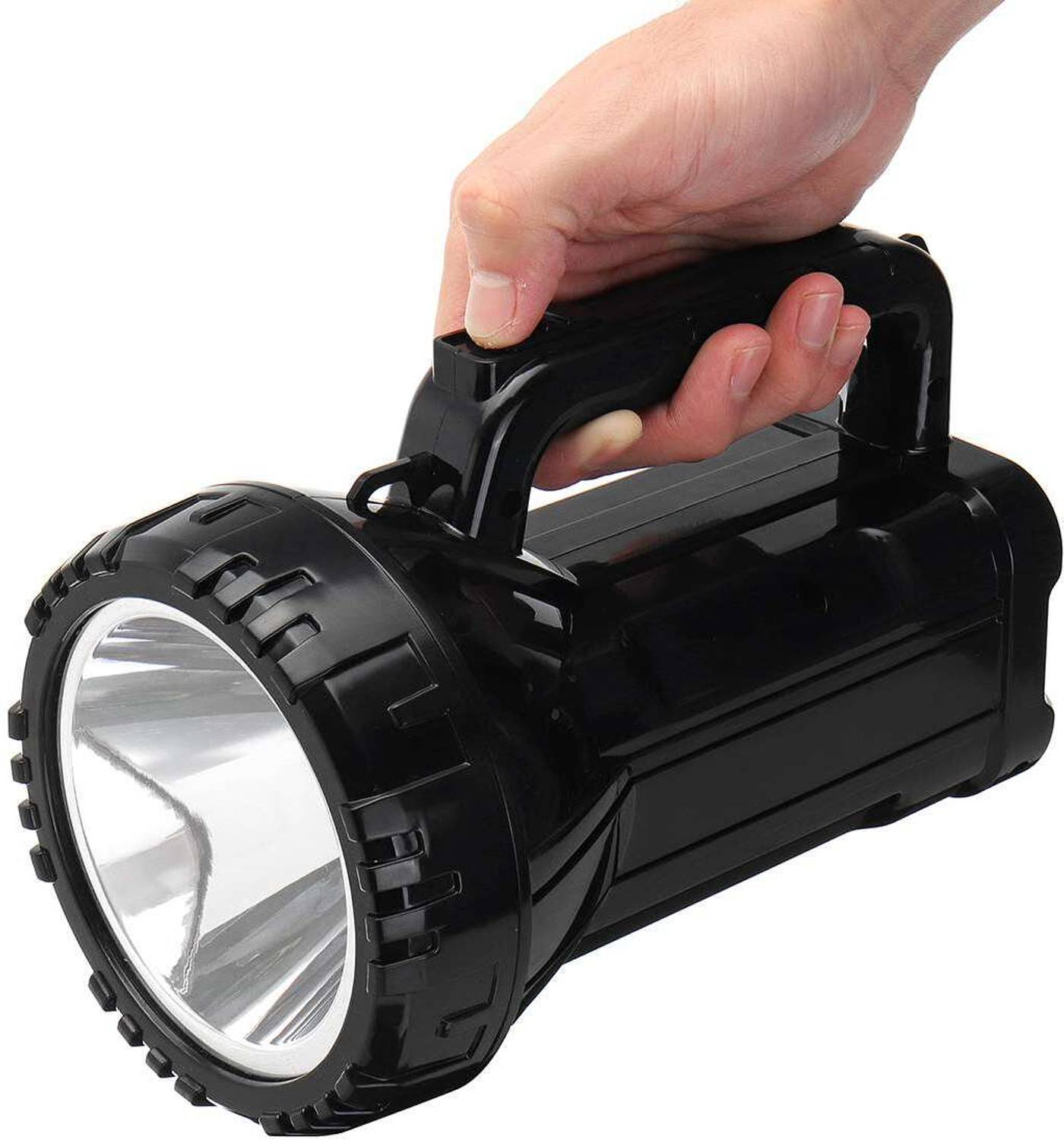 ECOSKY Rechargeable Bright LED Flashlight Torch 75W High powered 500m searchlight Torch