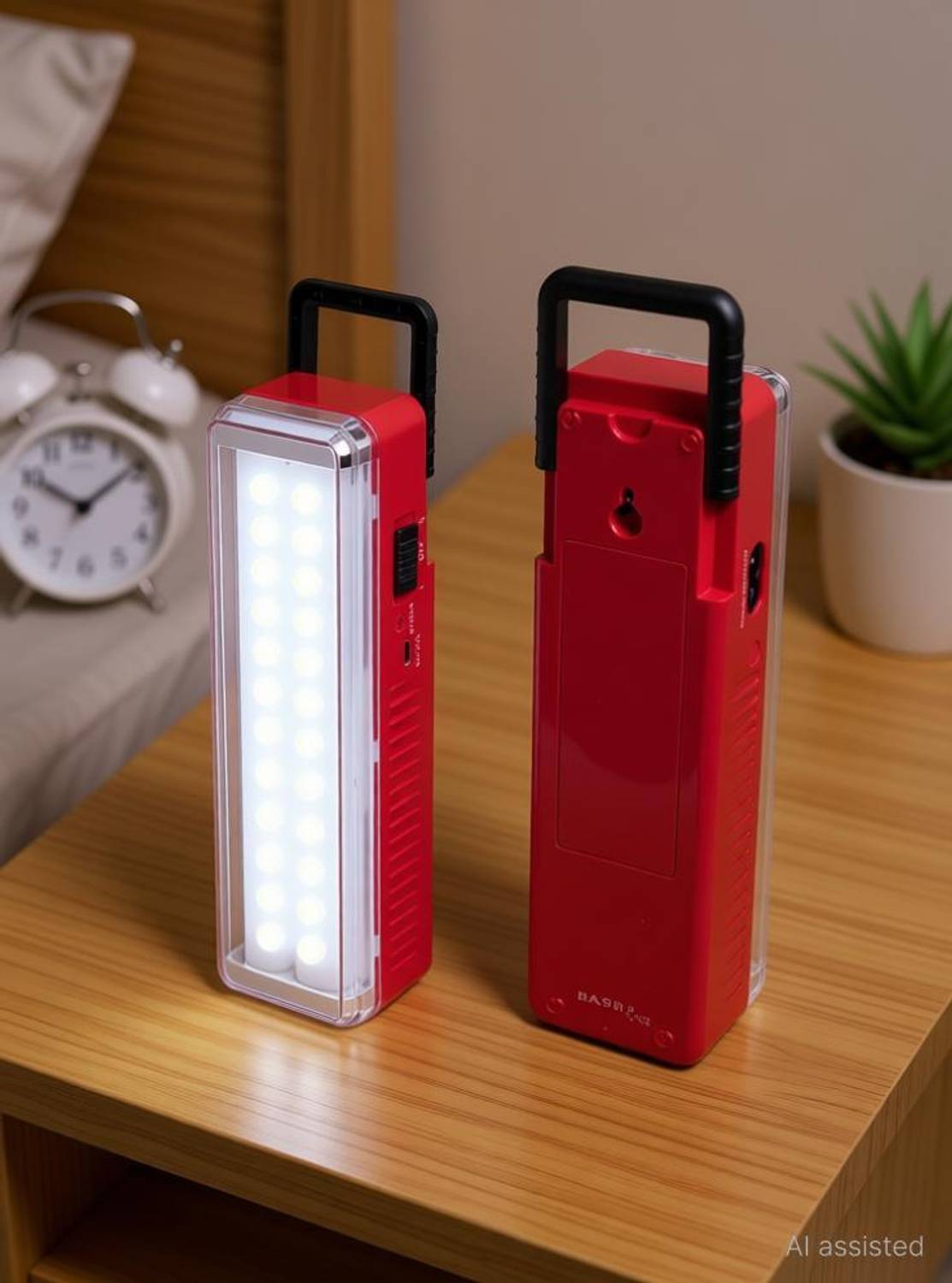 HASRU EMERGENCY LIGHT 48SMD TUBE MOBILE CHARGING SOCKET Night Lam