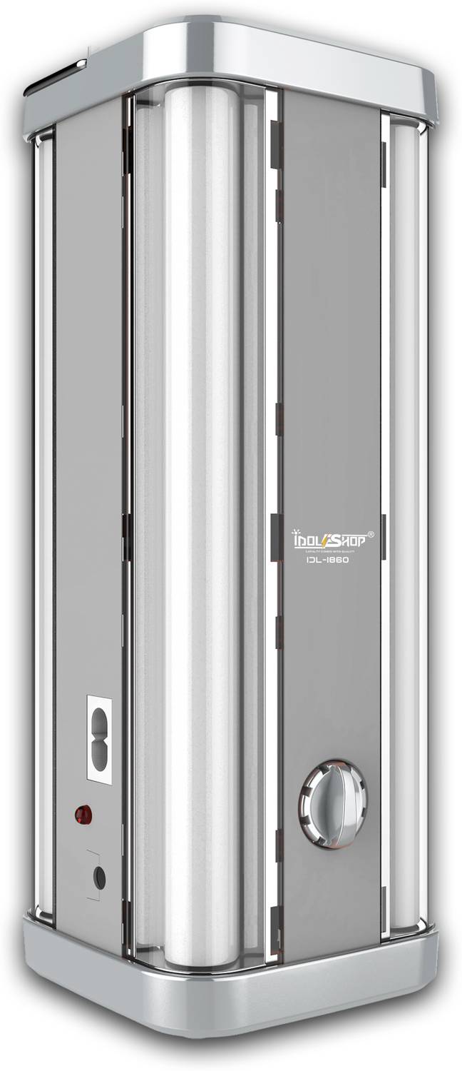 iDOLESHOP Emergency Light 4 Side Tube with Extra Bright Light with USB Mobile Charging. 8 hrs Flood Lamp Emergency Light