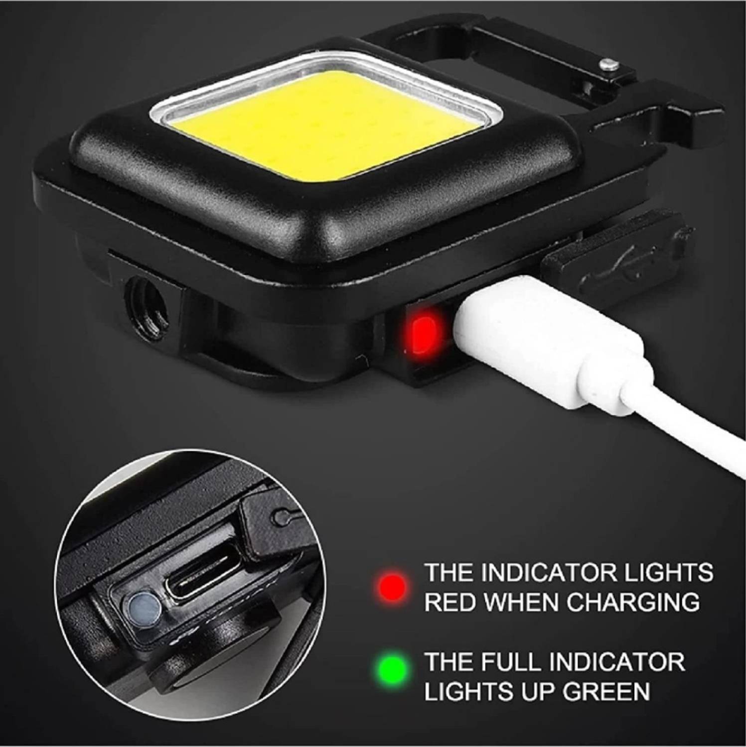 zenec USB Rechargeable LED Mini Flashlight - Image 5