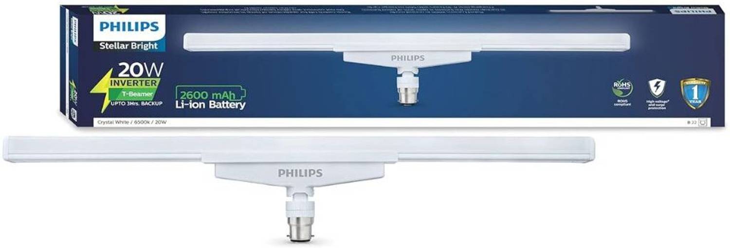 PHILIPS T Beamer 20W Rechargeable LED Emergency Light - Image 1