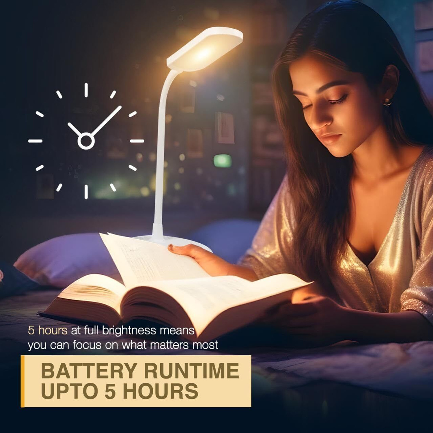 Image of HAVELLS Moderna Plus with Touch Sensor 6W 3-IN-1 Rechargeable Lamp 5 hrs Lantern Emergency Light