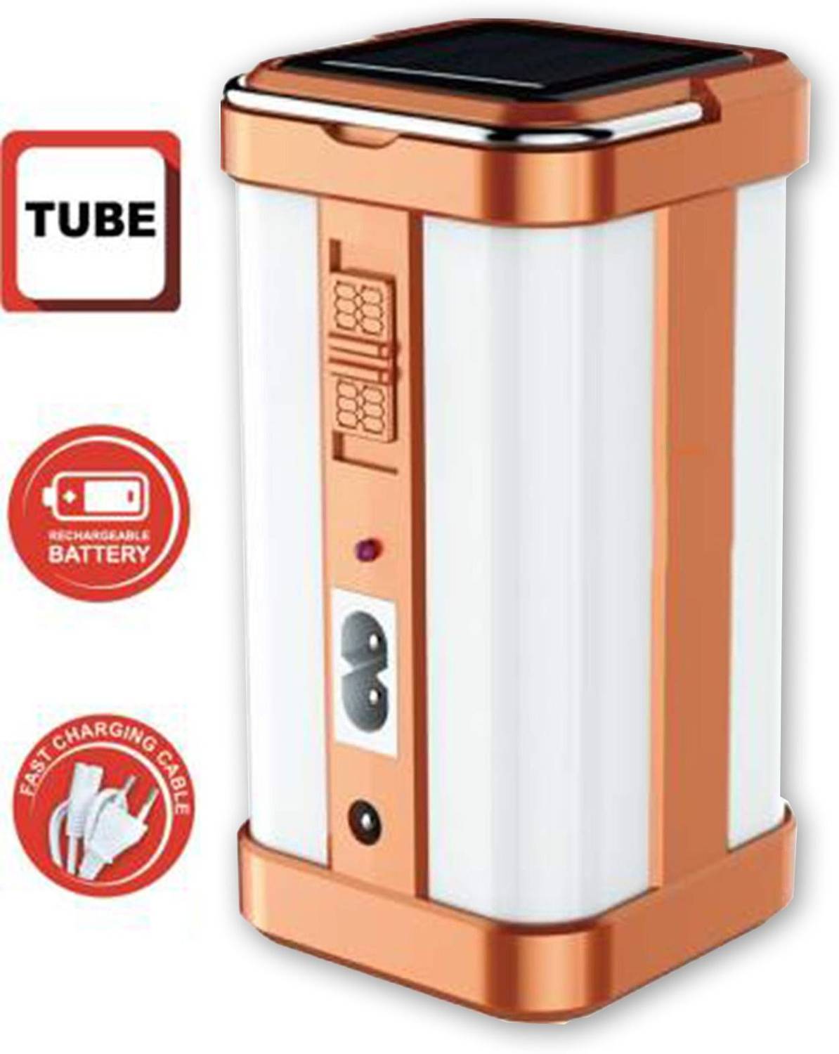 FIRSTLIKE 4 Tube 360 Degree Extra Bright Emergency Light 7 hrs Lantern Emergency Light