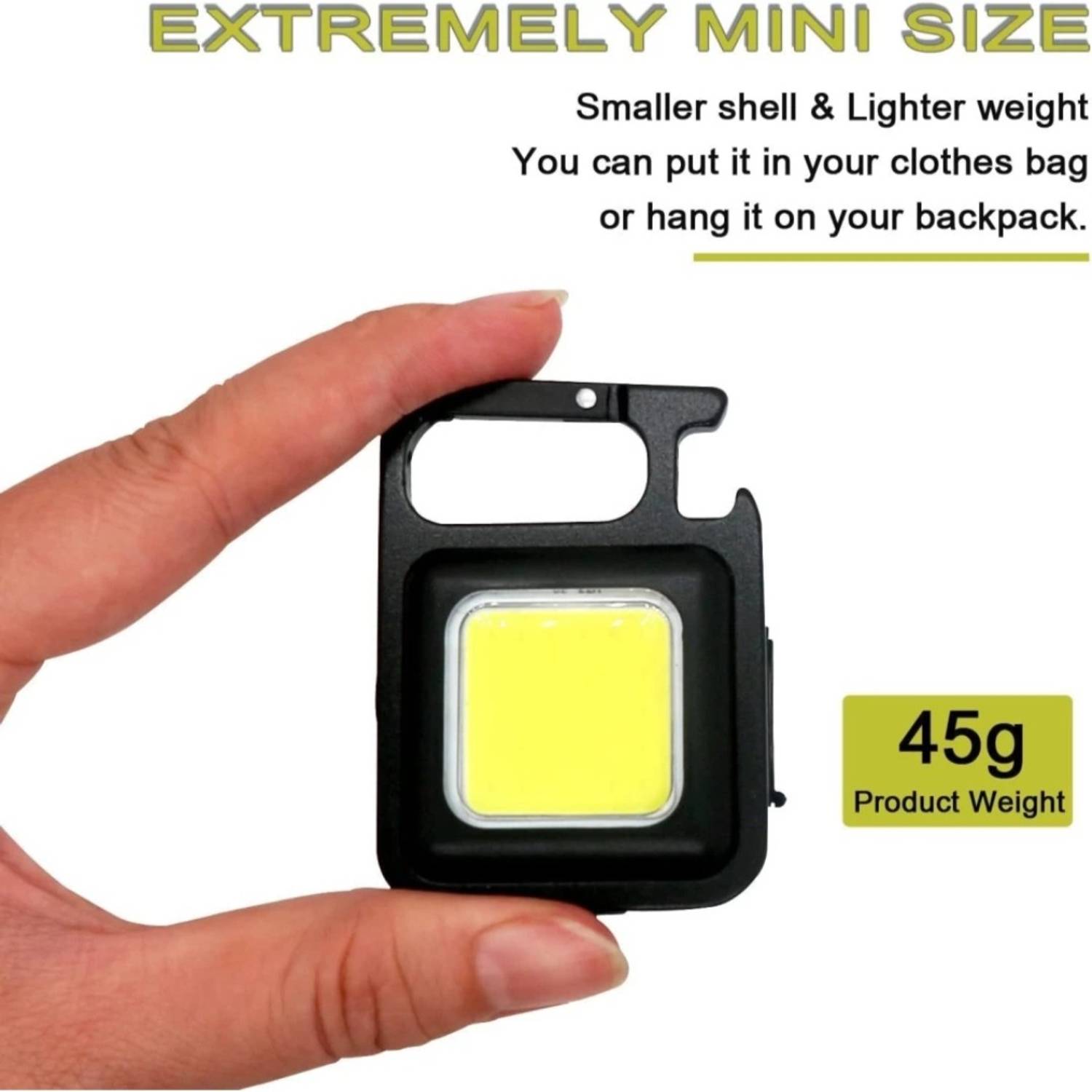 zenec USB Rechargeable LED Mini Flashlight - Image 4