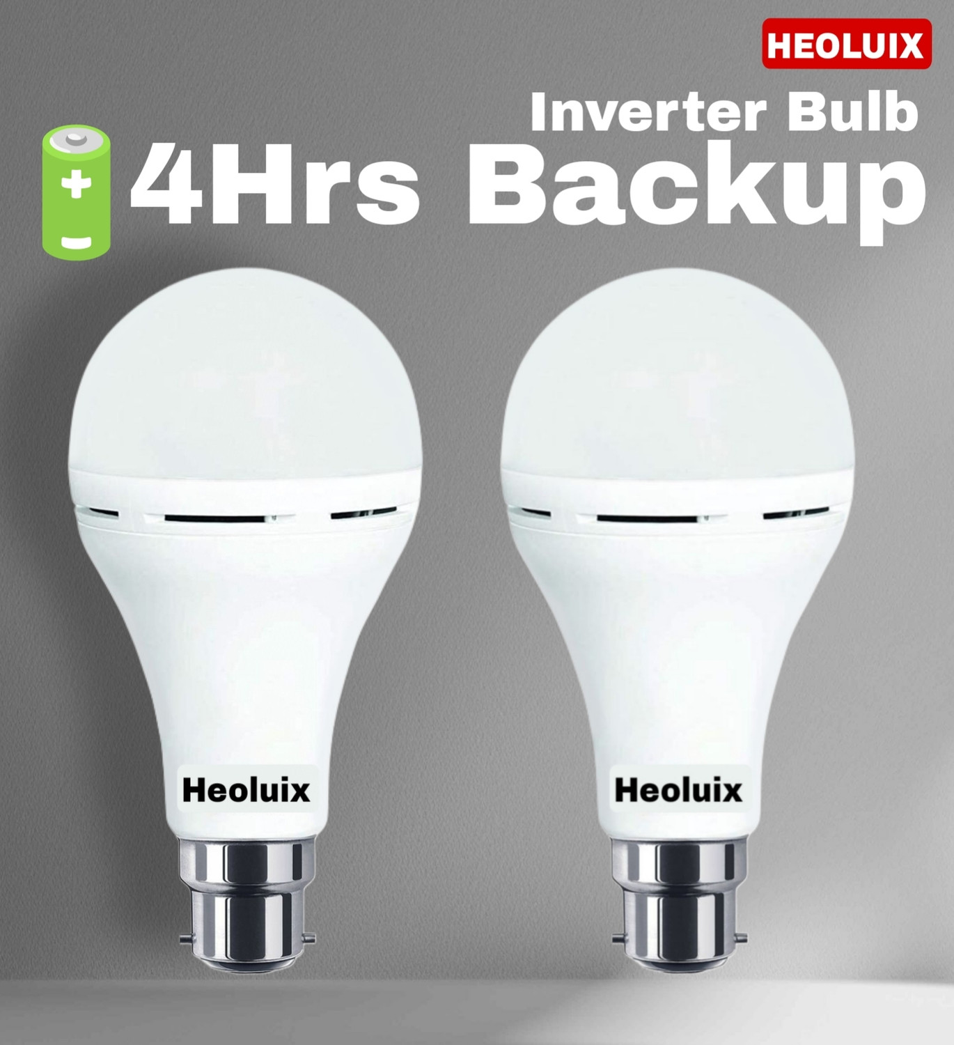 Image of heoluix emergency inverter led bulb 12 watt 4 hrs Bulb Emergency Light