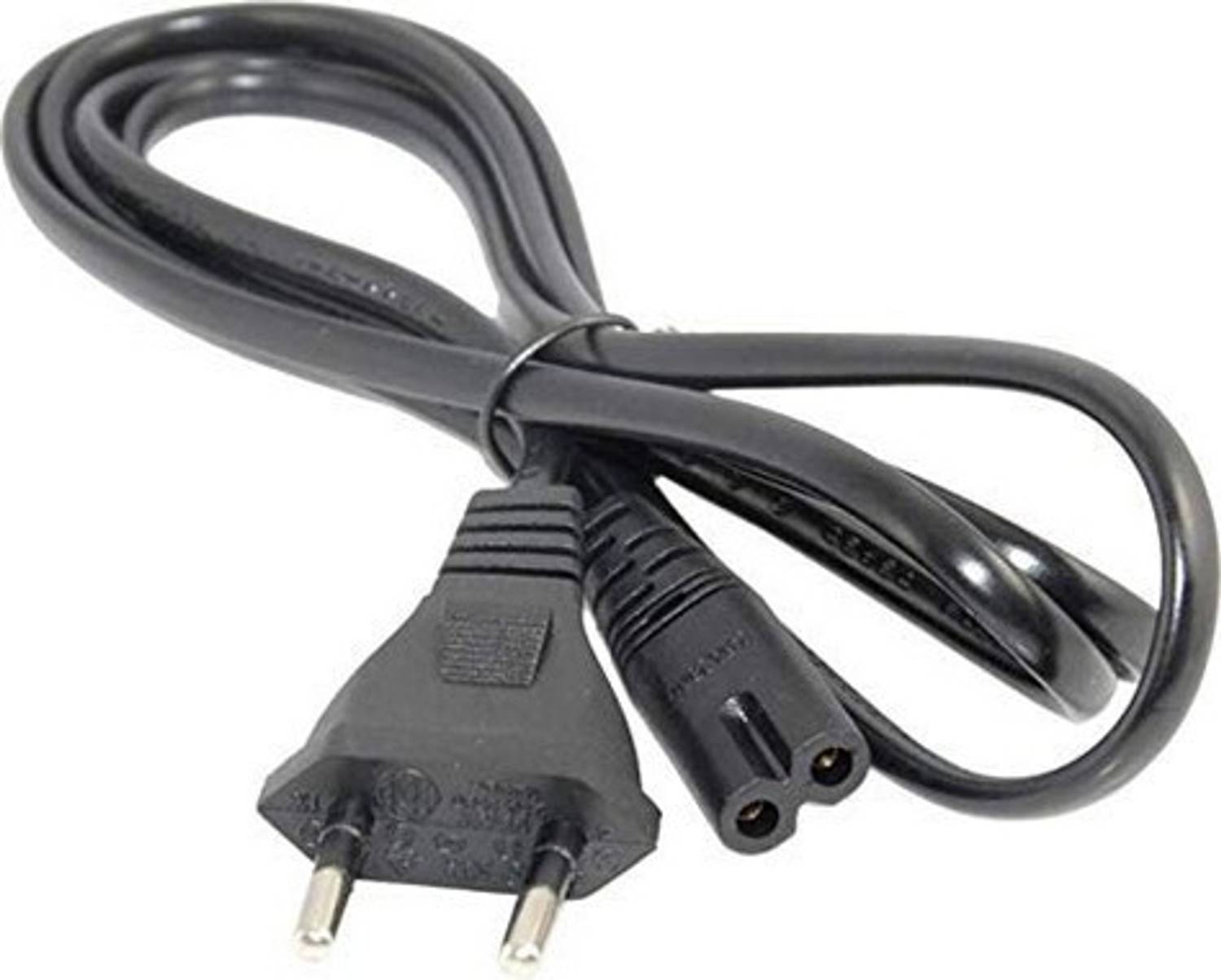 Daily Needs Shop Power Supply Cord Data Cable 2 Pin Plug Compatible with Laptop ,Torch, Printer 1 hrs Torch Emergency Light
