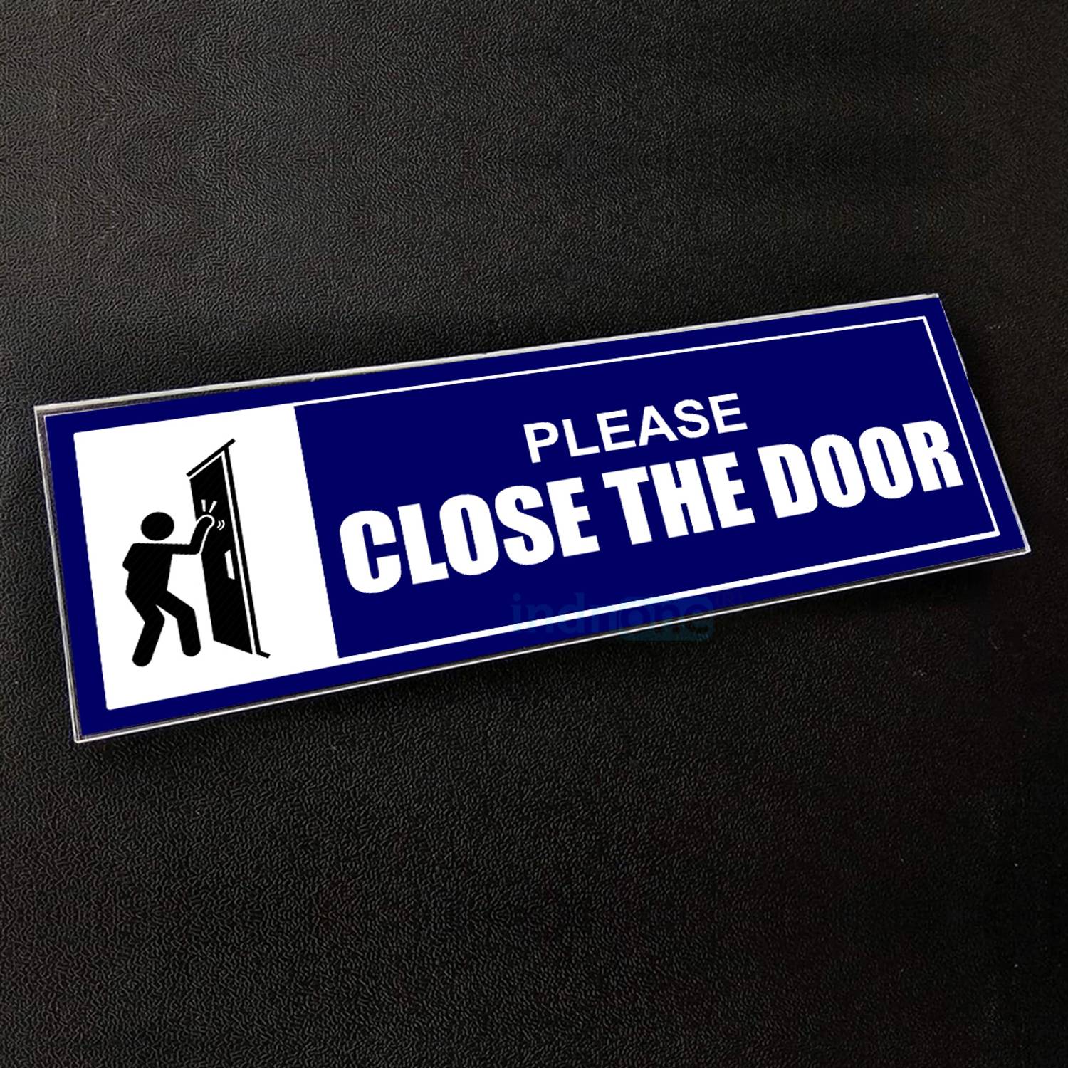 Please Close The Door Sign Board