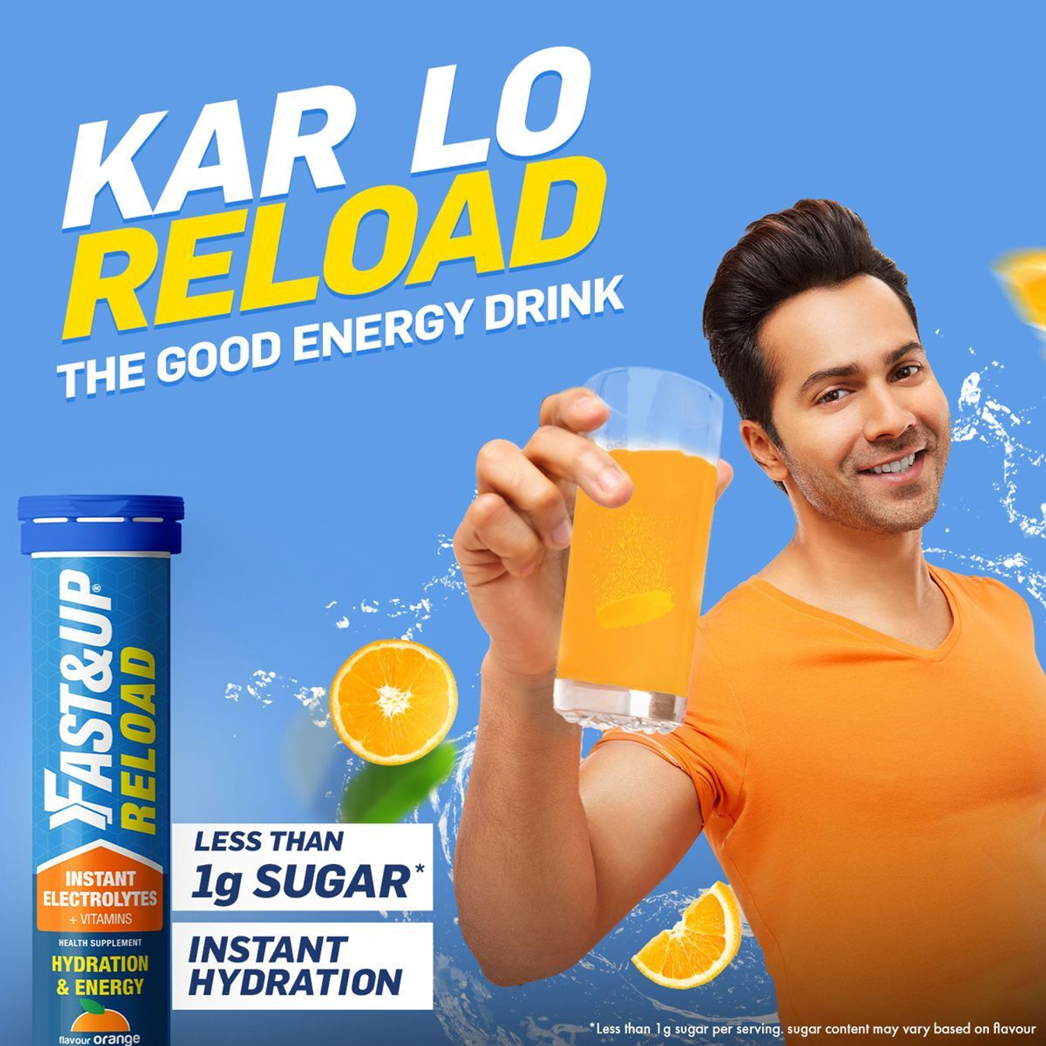 FAST&UP Reload Hydration & Energy Drink With Electrolytes ...