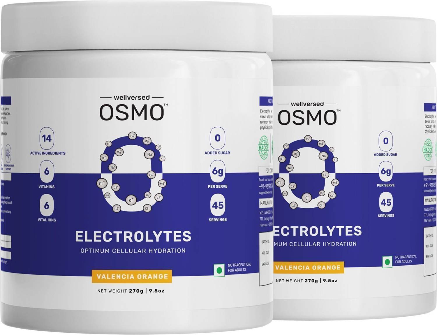 Wellversed OSMO Electrolyte Blend with Taurine & Vitamins Cramp