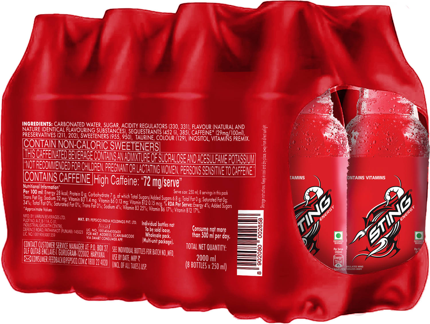 Image of Sting Energy Drink Sports Drink