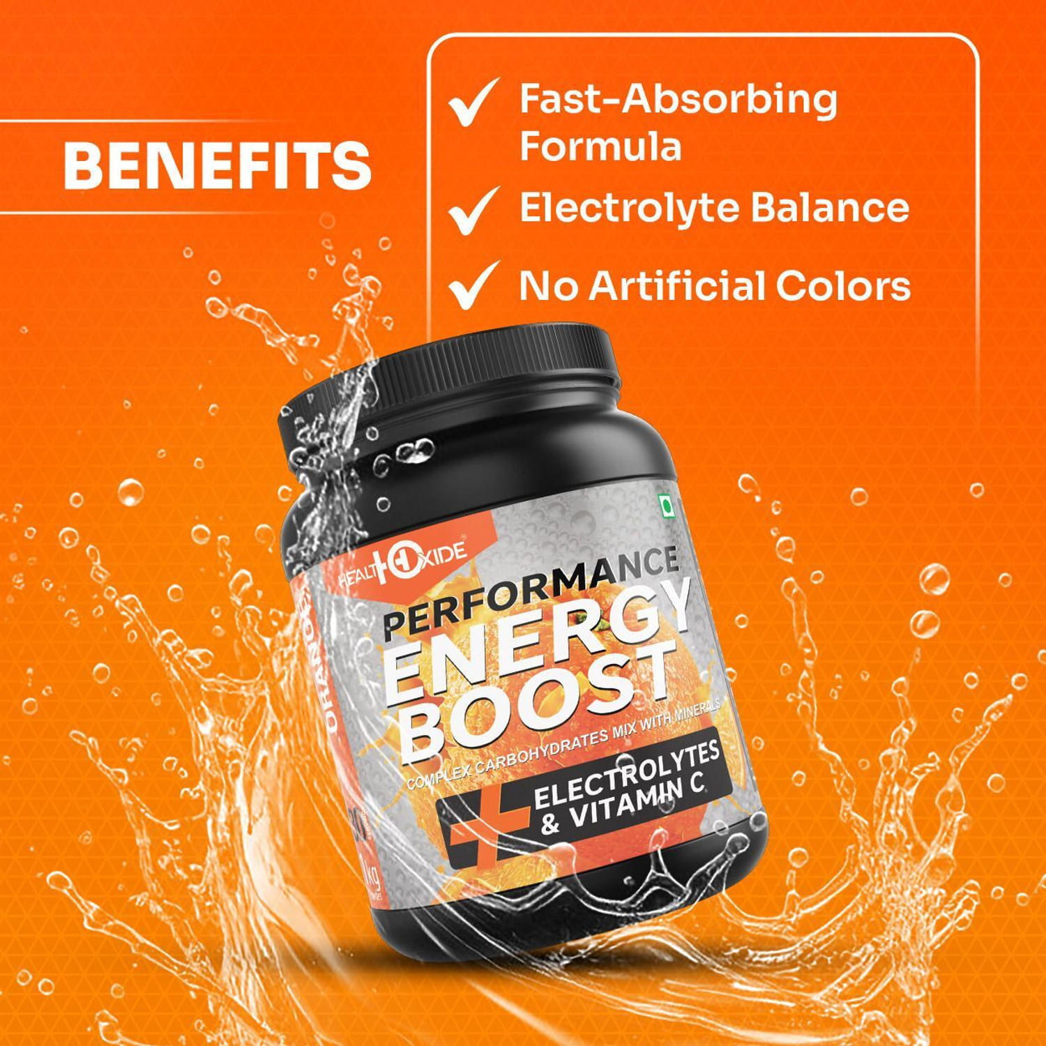 Image of HEALTHOXIDE Energy Boost Extra Power Sports Drink