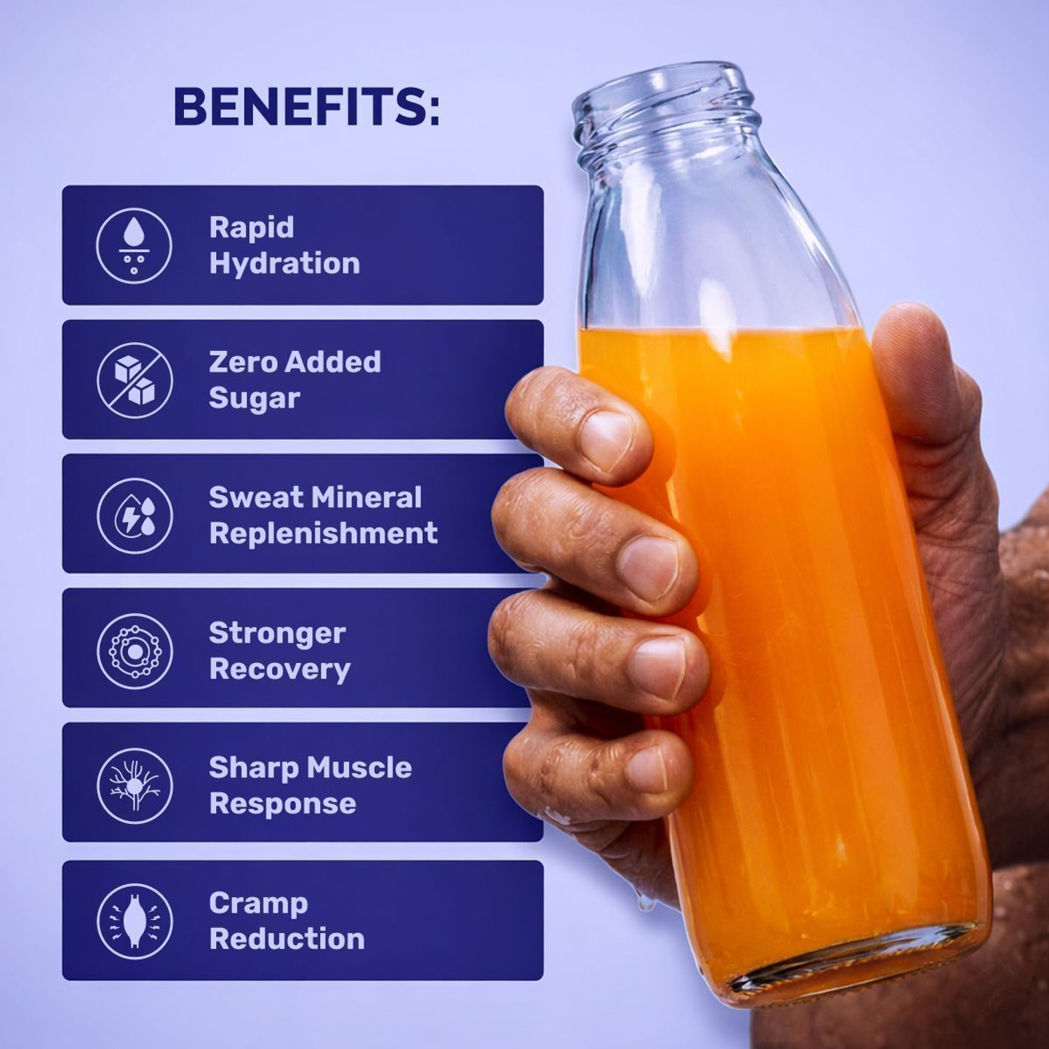 Image of Wellversed OSMO Electrolyte Blend with Taurine & Vitamins | Cramp Relief and Rapid Hydration Drink
