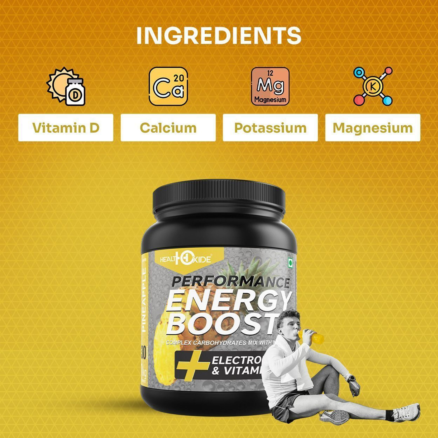 Image of HEALTHOXIDE Energy Boost Extra Power Sports Drink