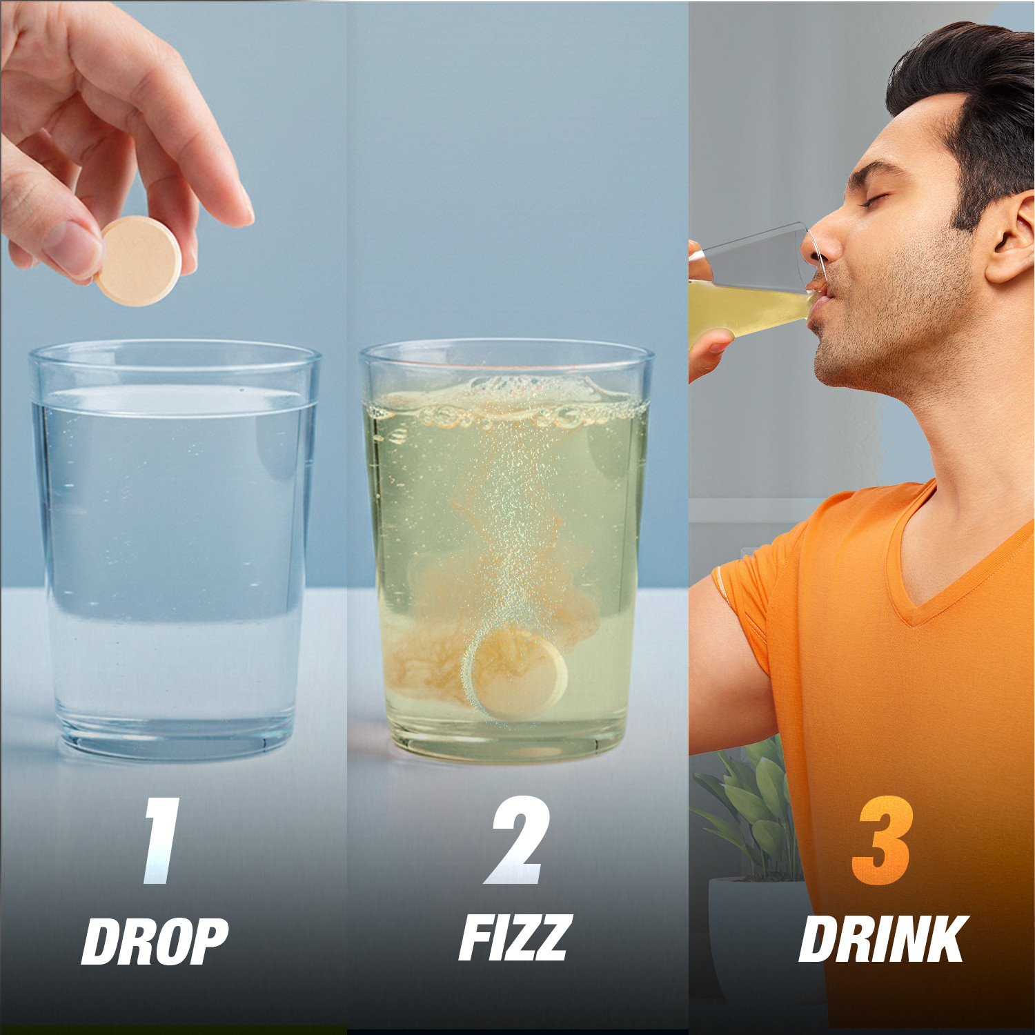 Image of FAST&UP Reload Instant Electrolyte Energy Drink, Effervescent Tablets, Lime & Lemon